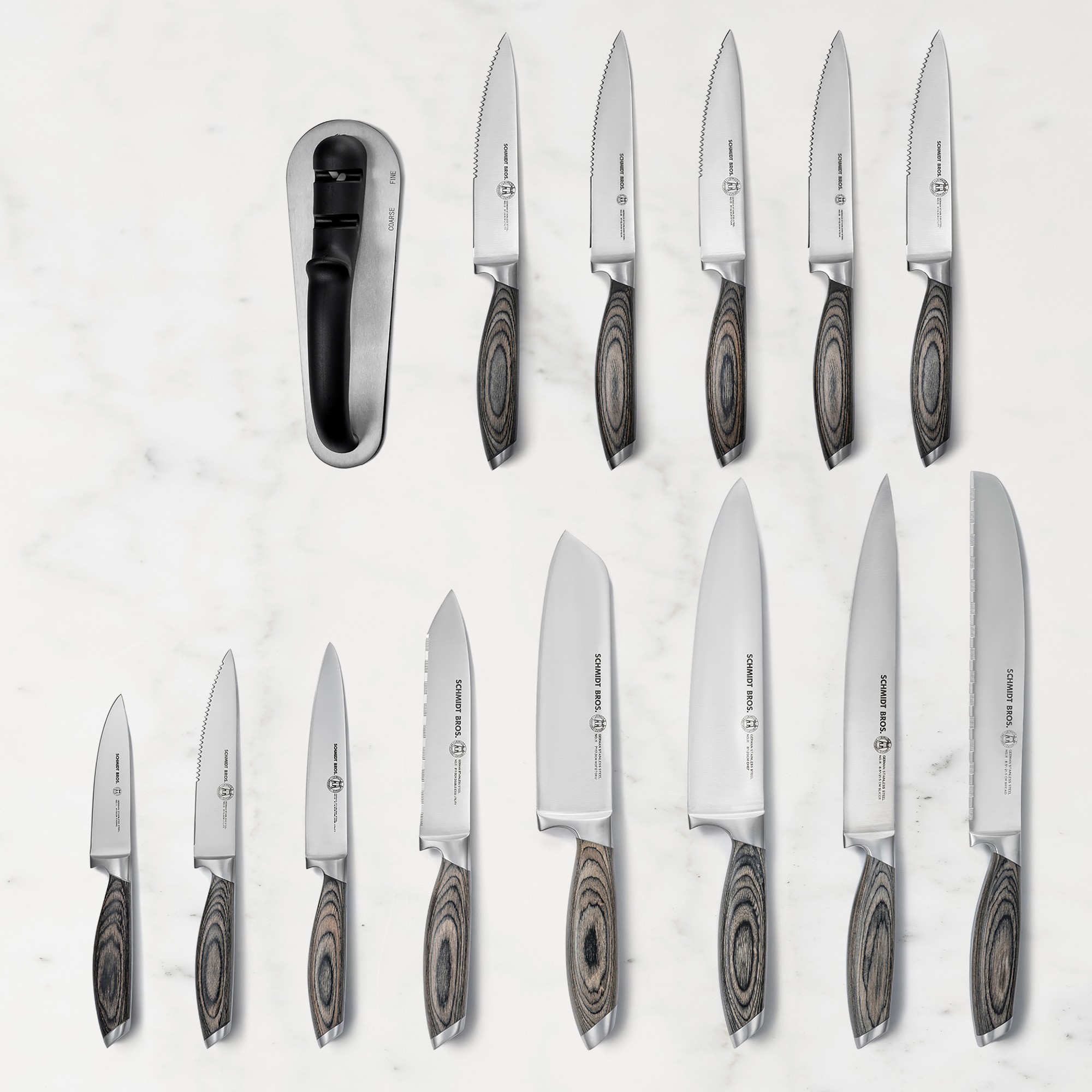 Schmidt Brothers Knife Block, Set of 15