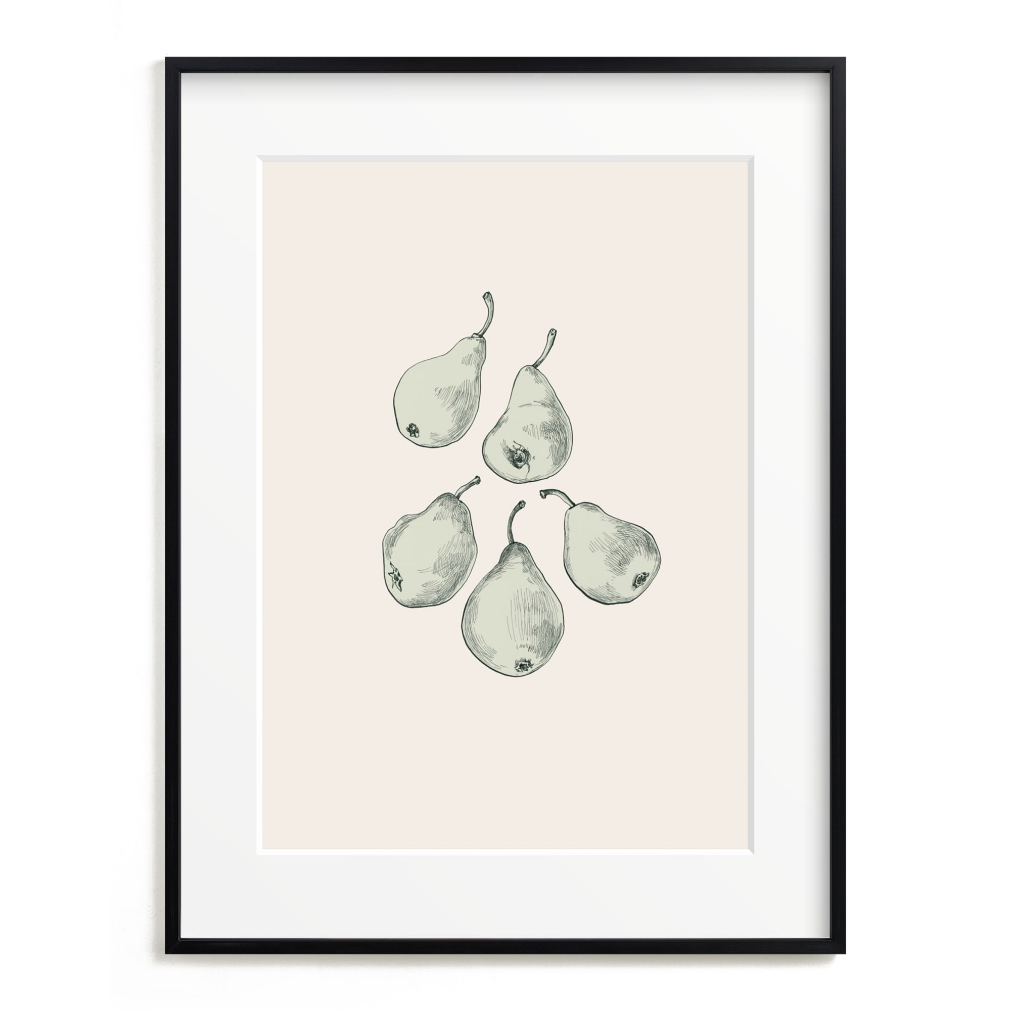 Pears as Tears Limited Edition Kitchen Art by Minted