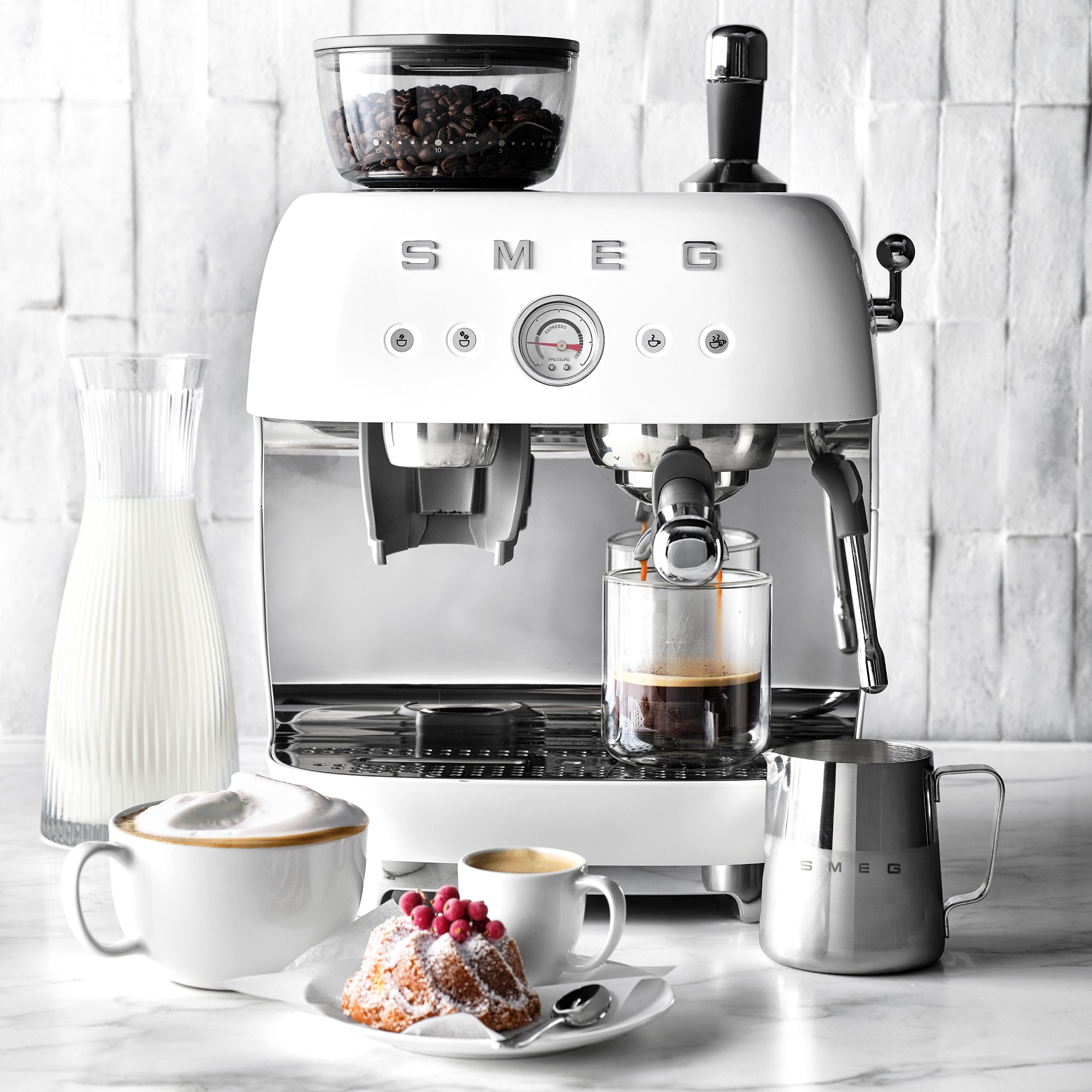 SMEG Semi-Automatic Espresso Machine
