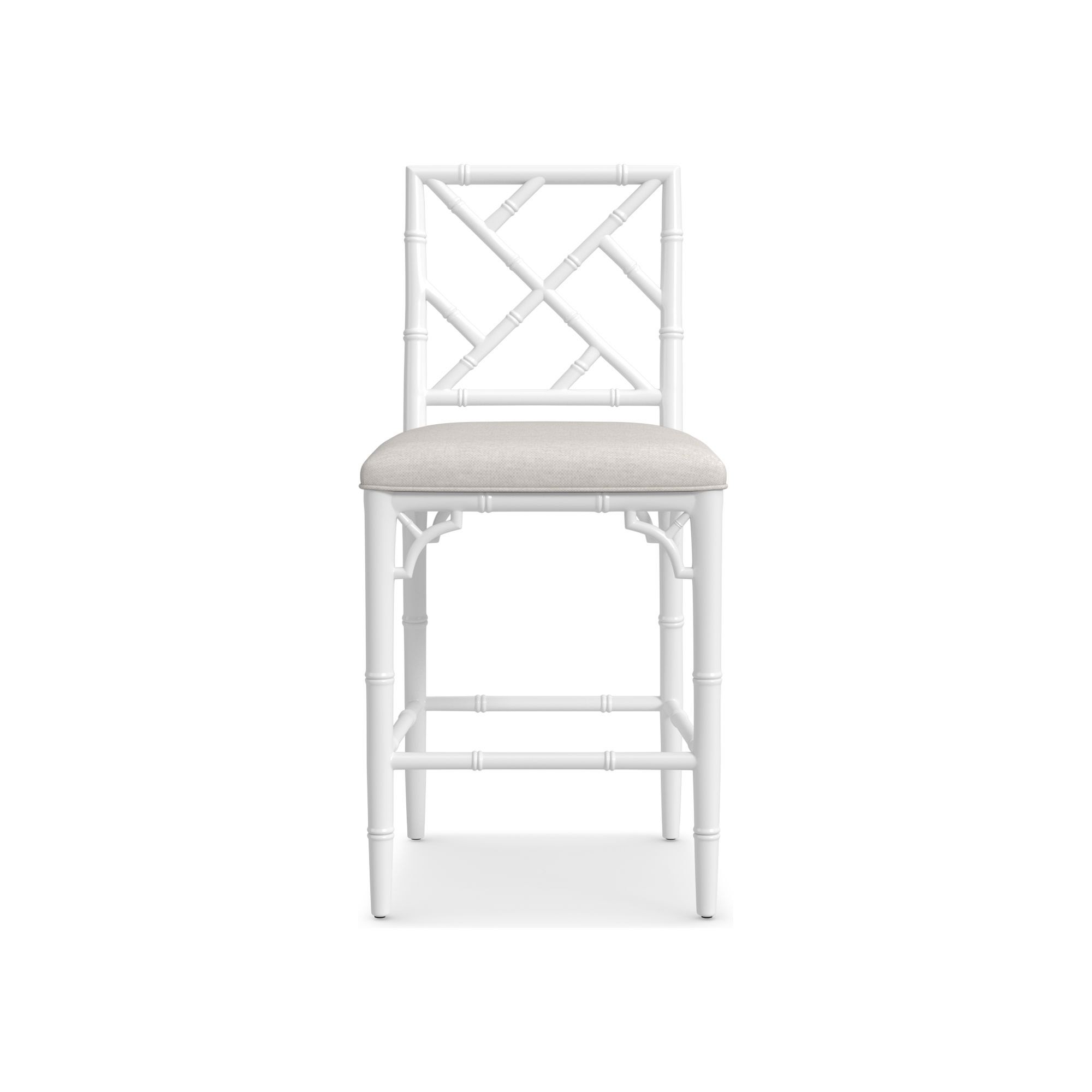 Chippendale Upholstered Bistro Counter Stool