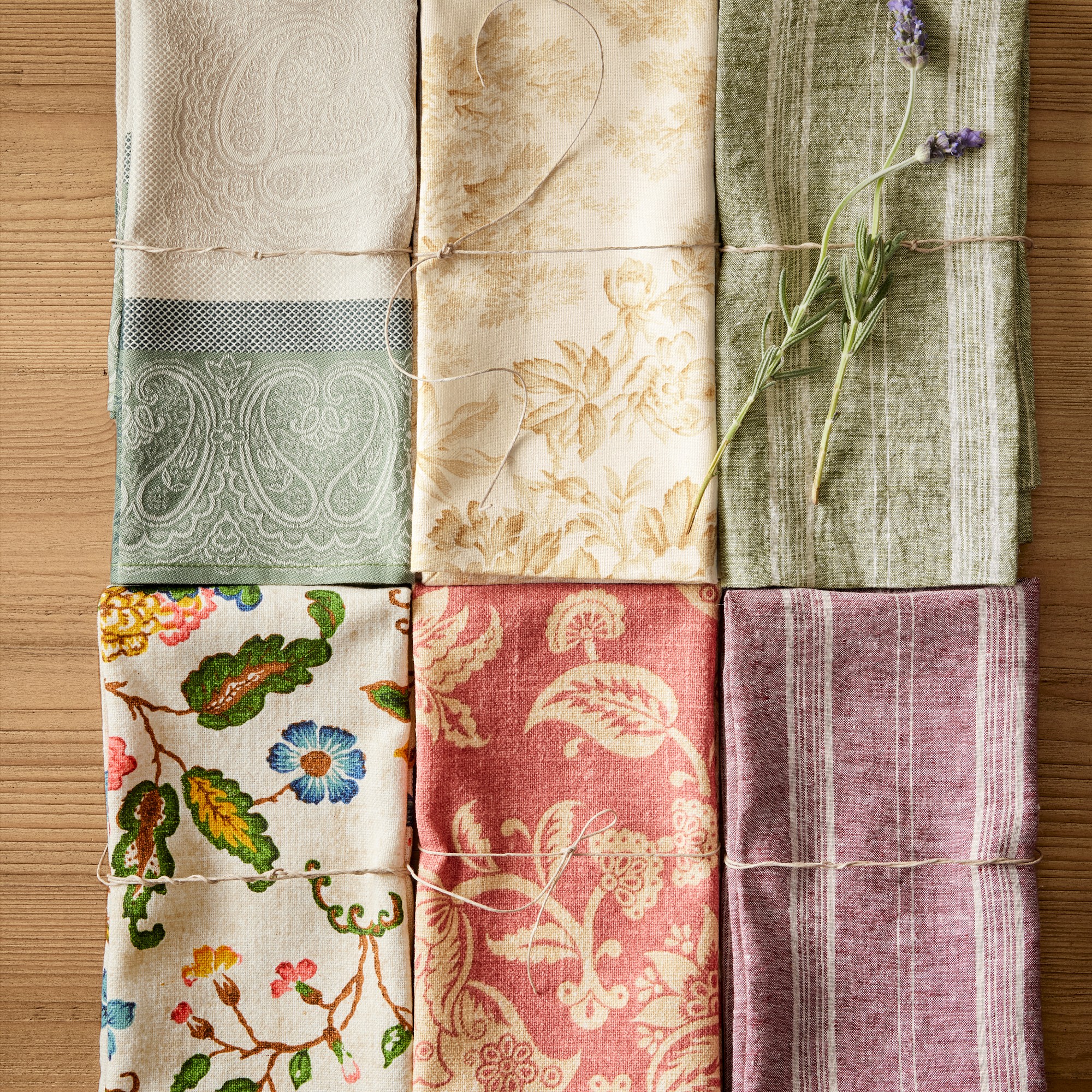 Provencal Floral Napkins, Set of 4