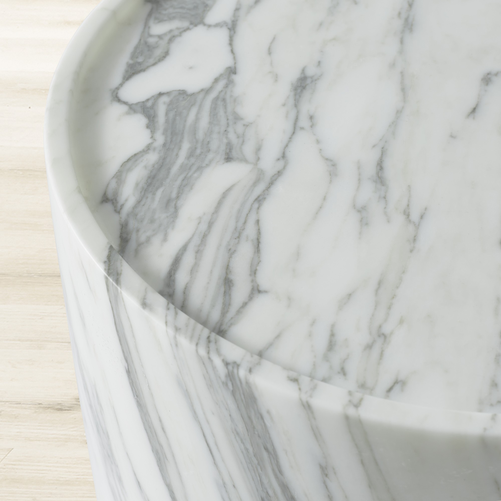 Lucca Marble Side Table (14