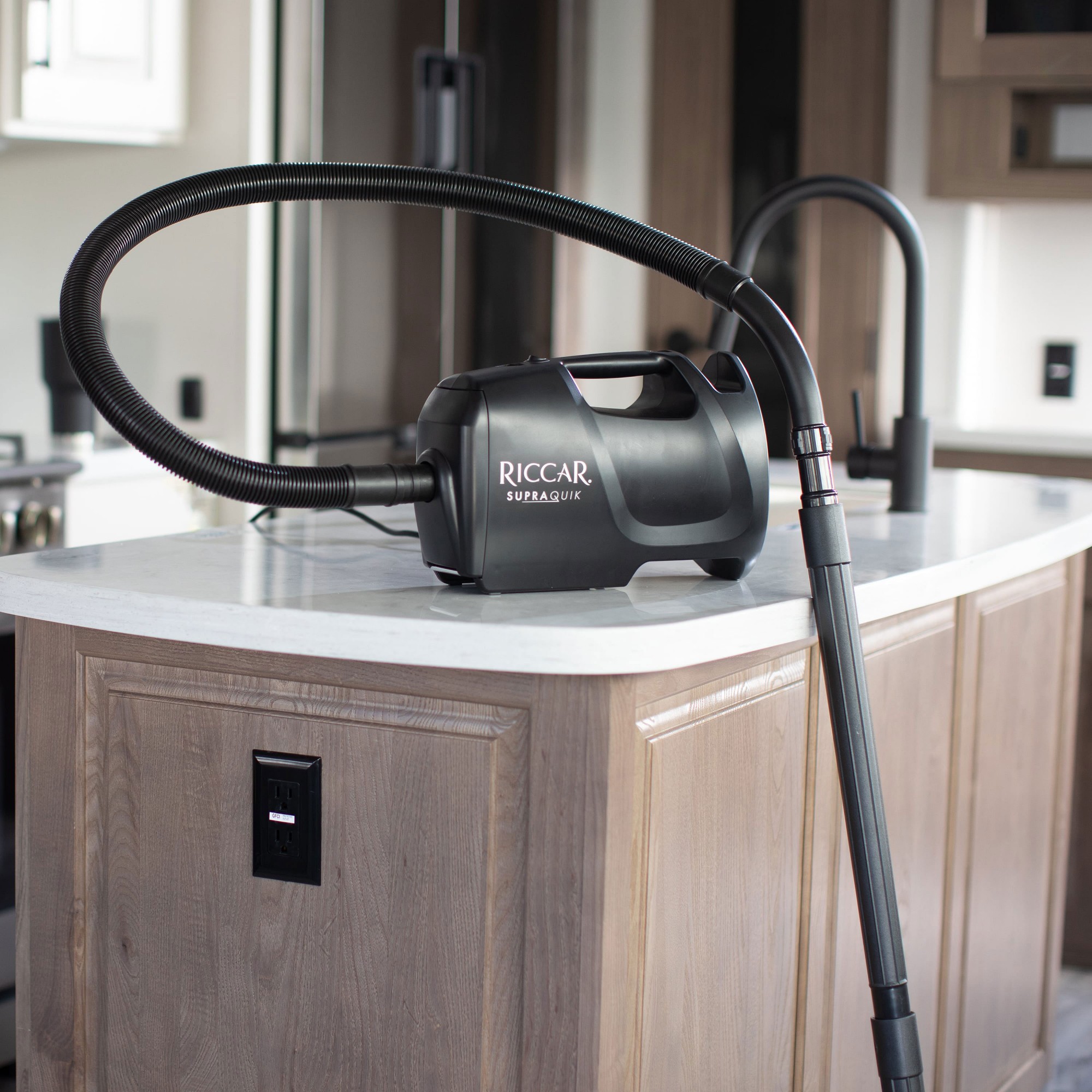 Riccar SupraQuik Portable Canister Vacuum with Shoulder Strap