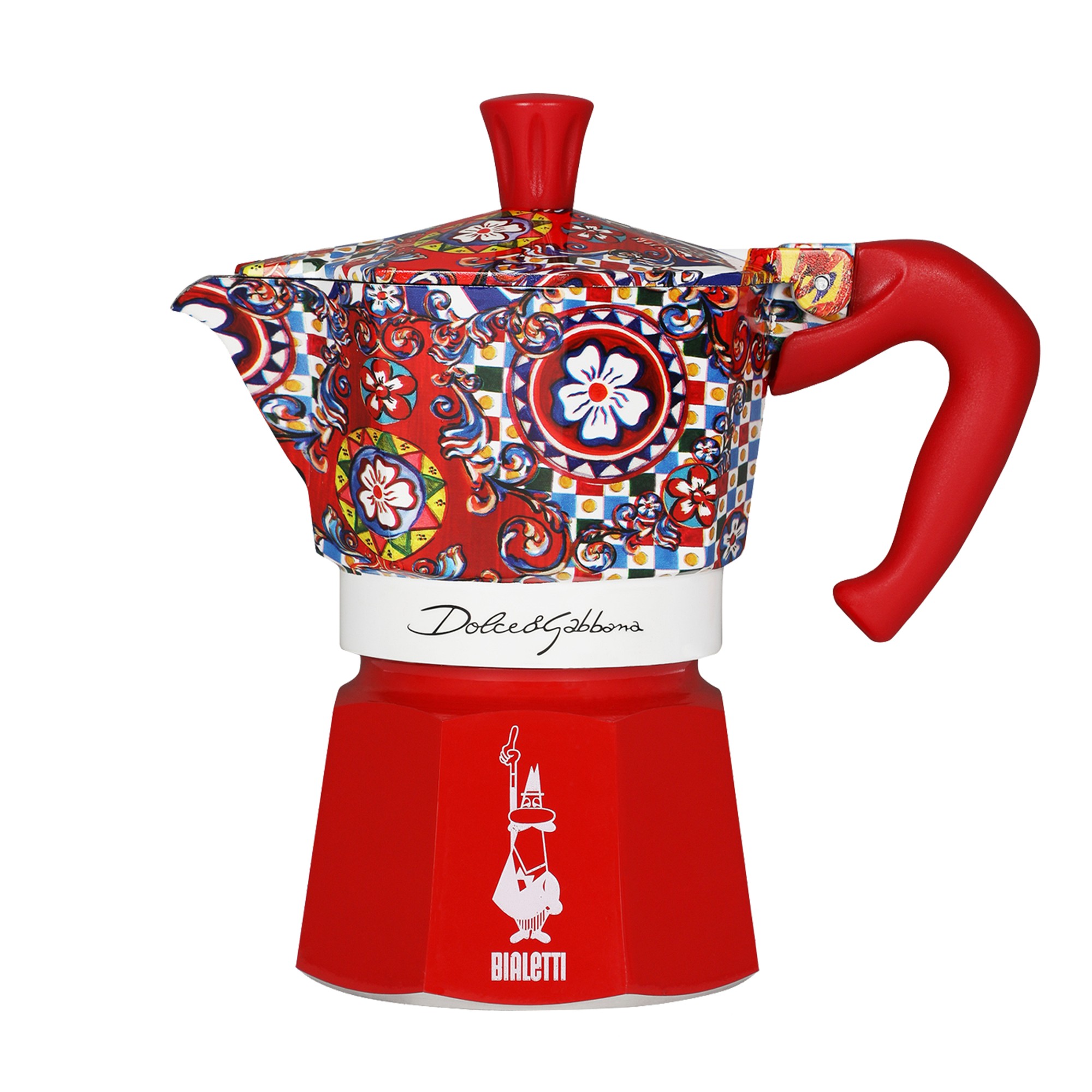 Bialetti Moka Dolce & Gabbana Stovetop Espresso Maker, Carretto