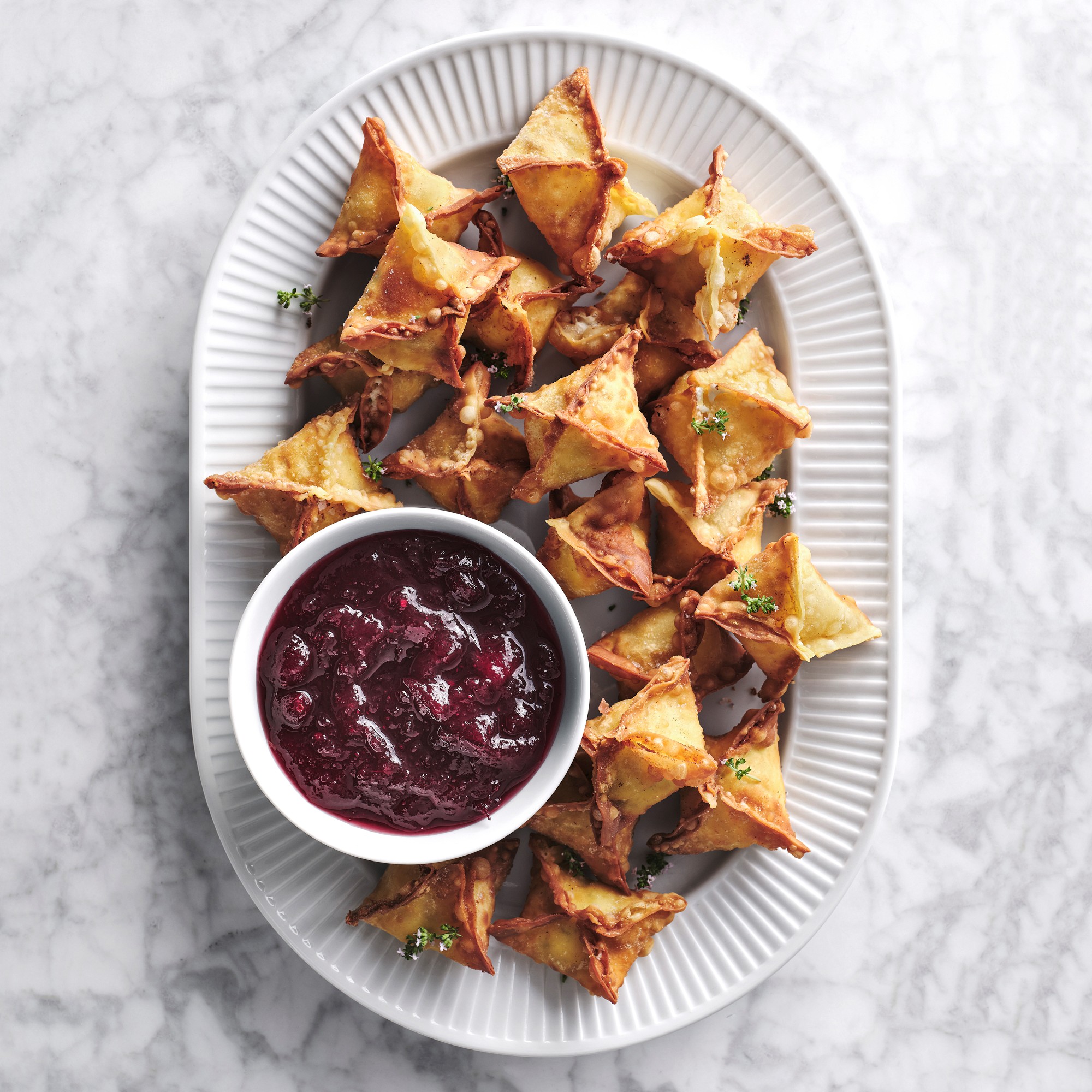 Pillivuyt Plisse Porcelain Oval Platter