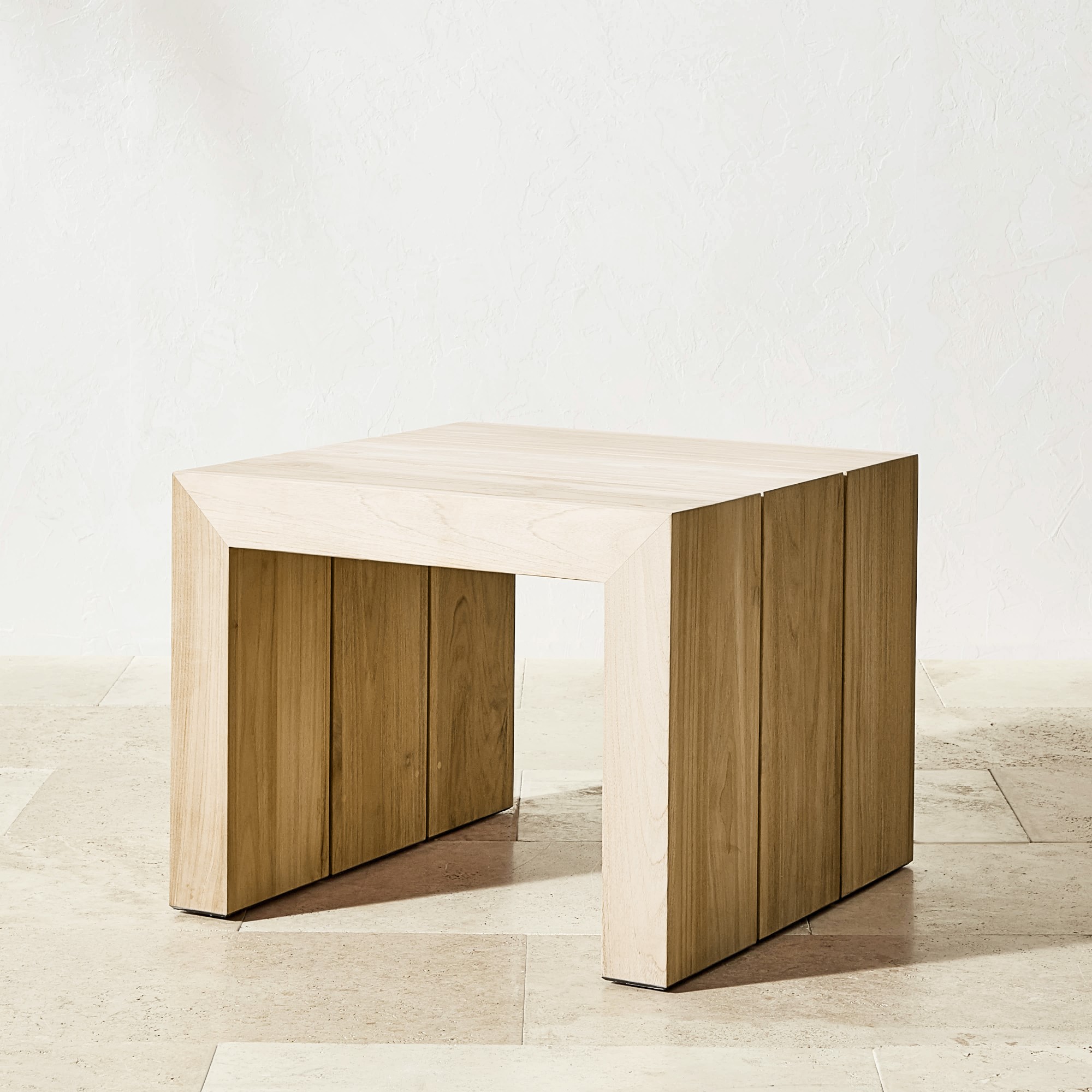 Larnaca Outdoor Teak Side Table (24