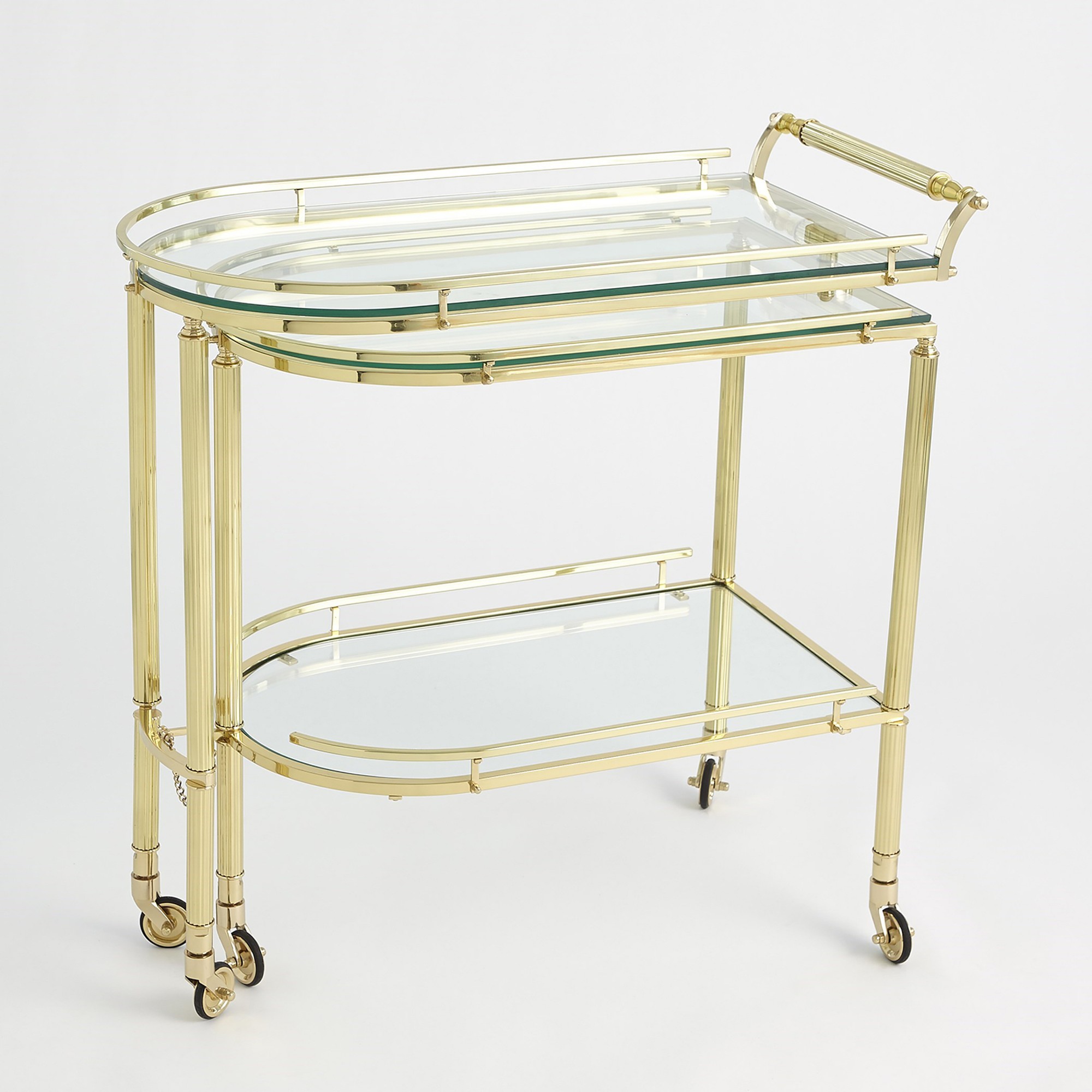 Bella Folding Bar Cart (31