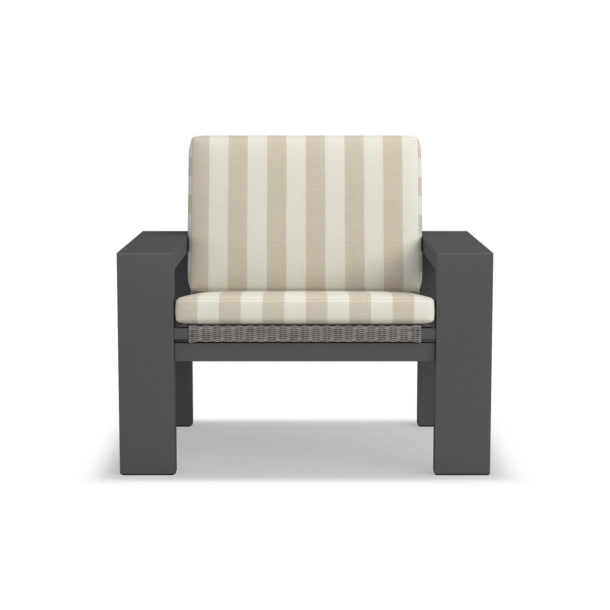 Larnaca Outdoor Teak x All-Weather Weave Club Chair Cushions