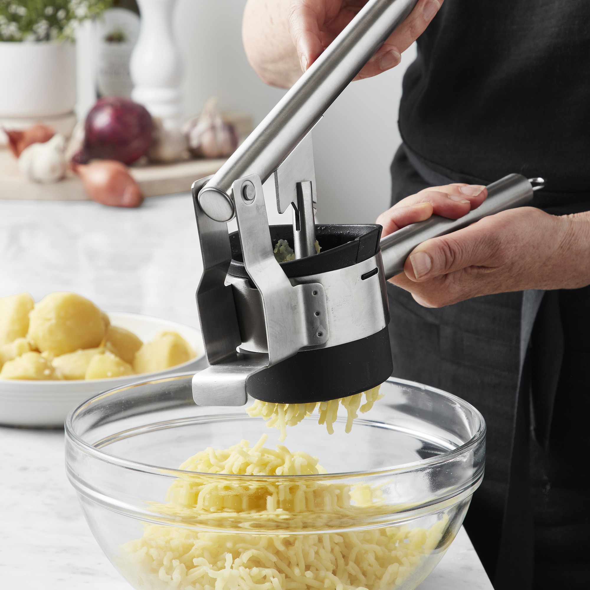 All-Clad Stainless-Steel Potato Ricer