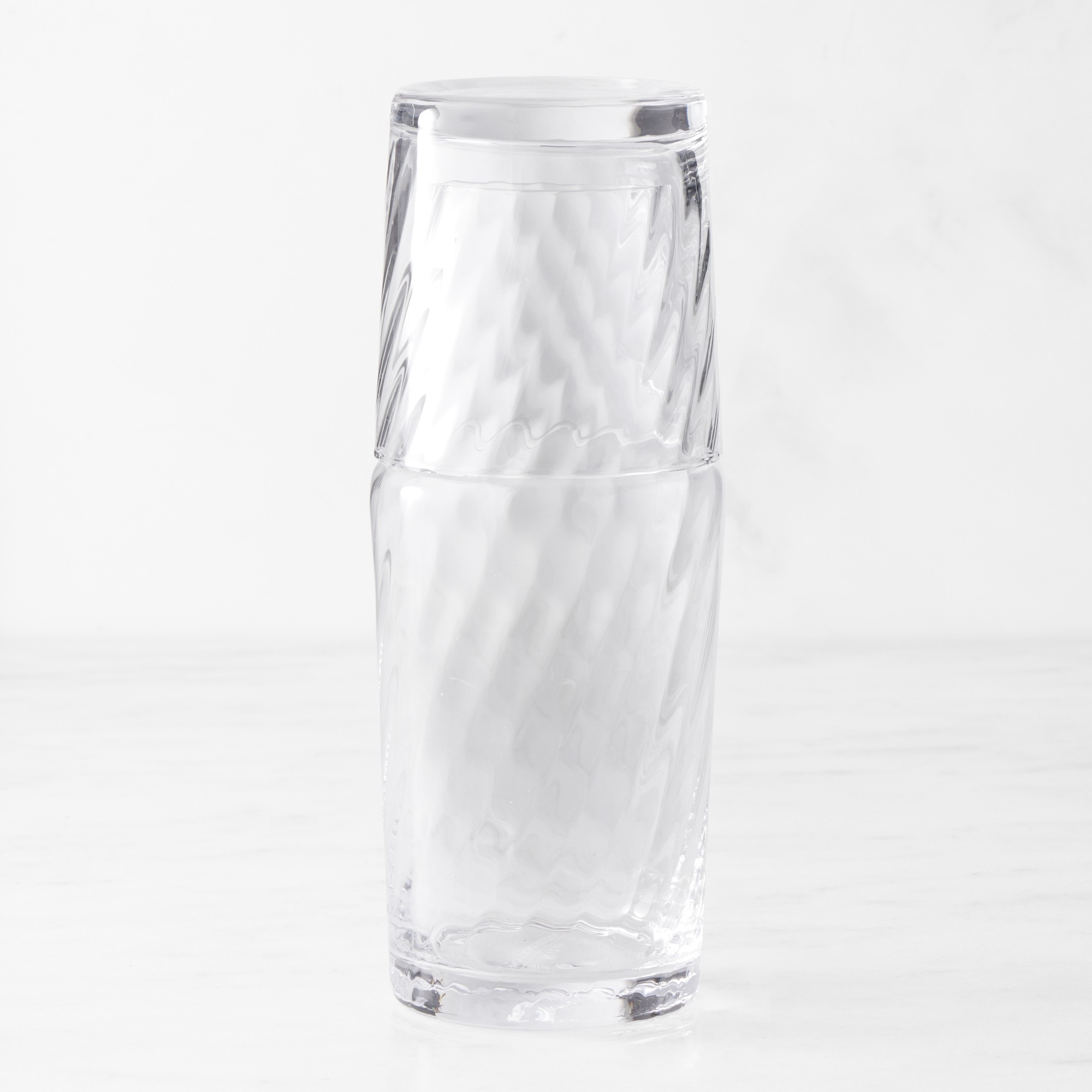 AERIN Spiral Glass Bath Collection