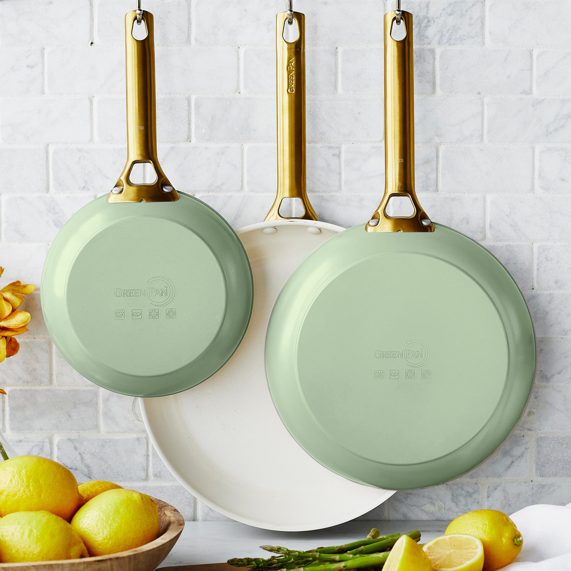 GreenPan™ Reserve Ceramic Nonstick Fry Pans, Set of 3