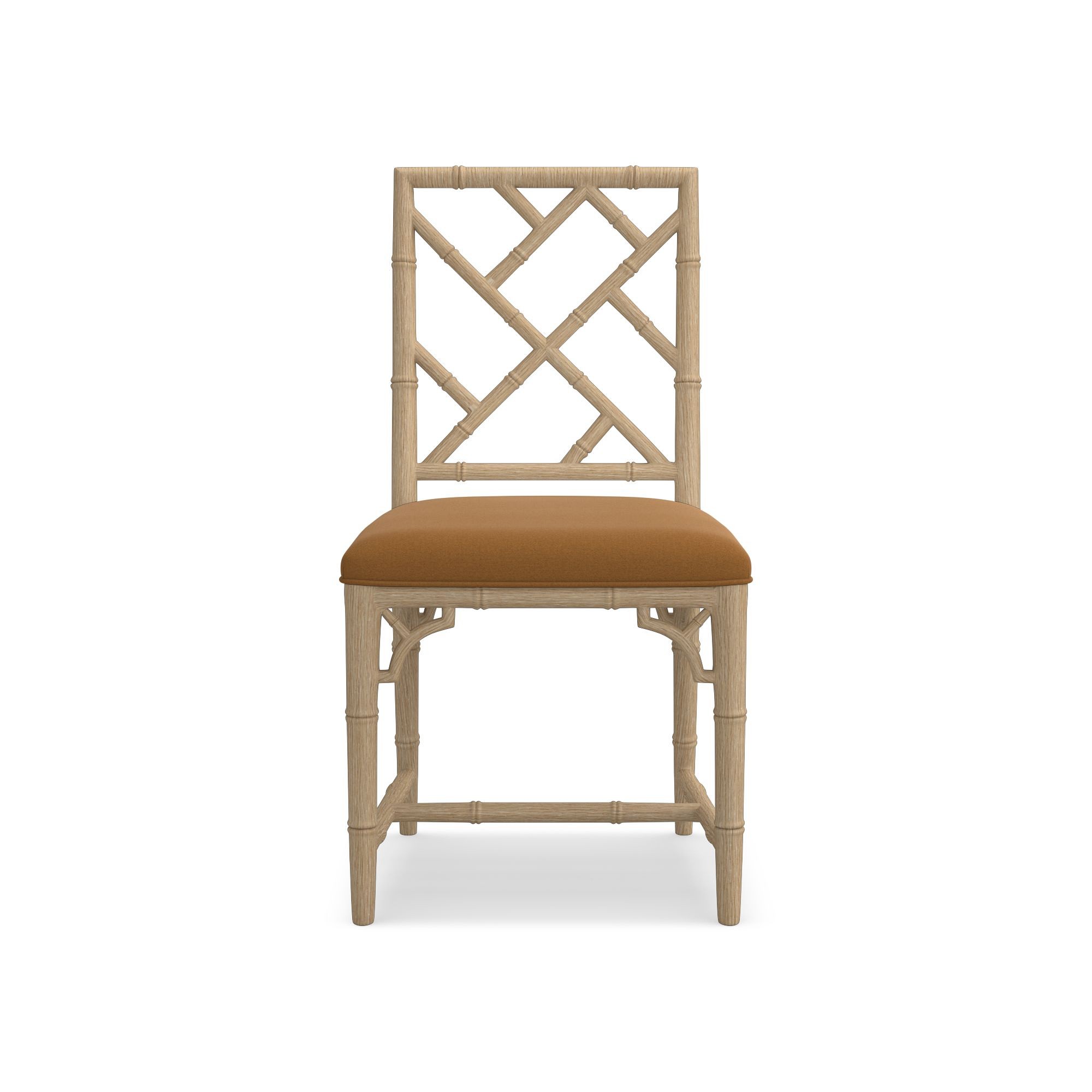 Chippendale Upholstered Bistro Side Chair