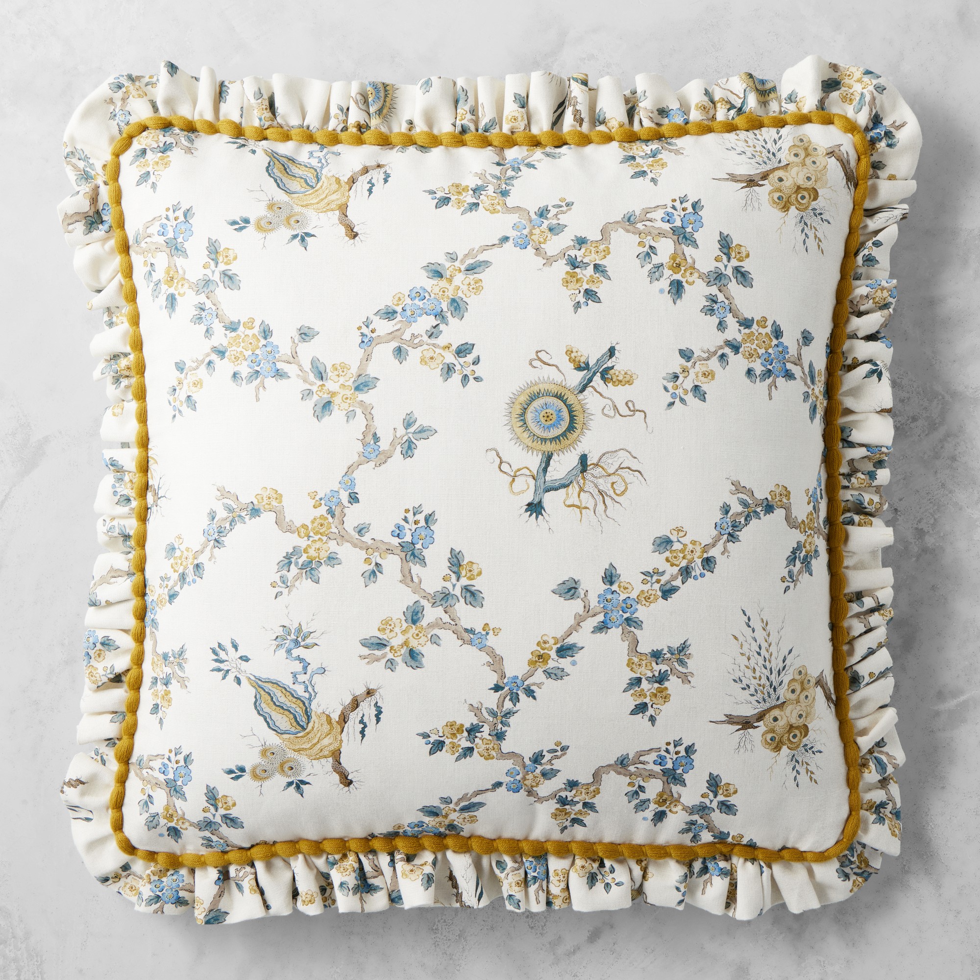 Sanderson x Giles Deacon Trelliage Pillow Cover