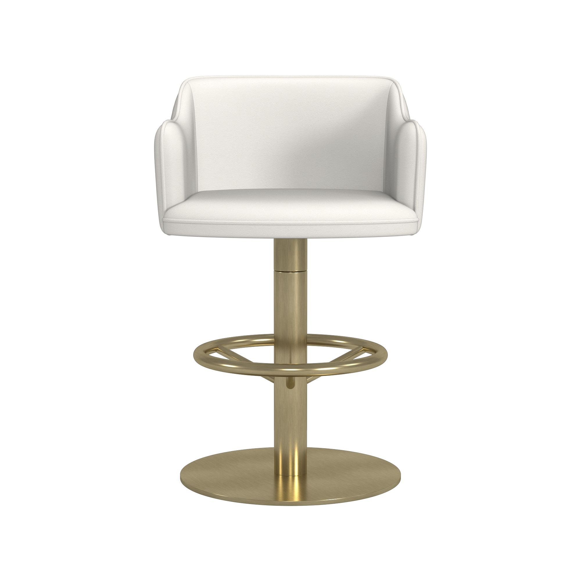 Harding Upholstered Pedestal Counter  & Bar Stool