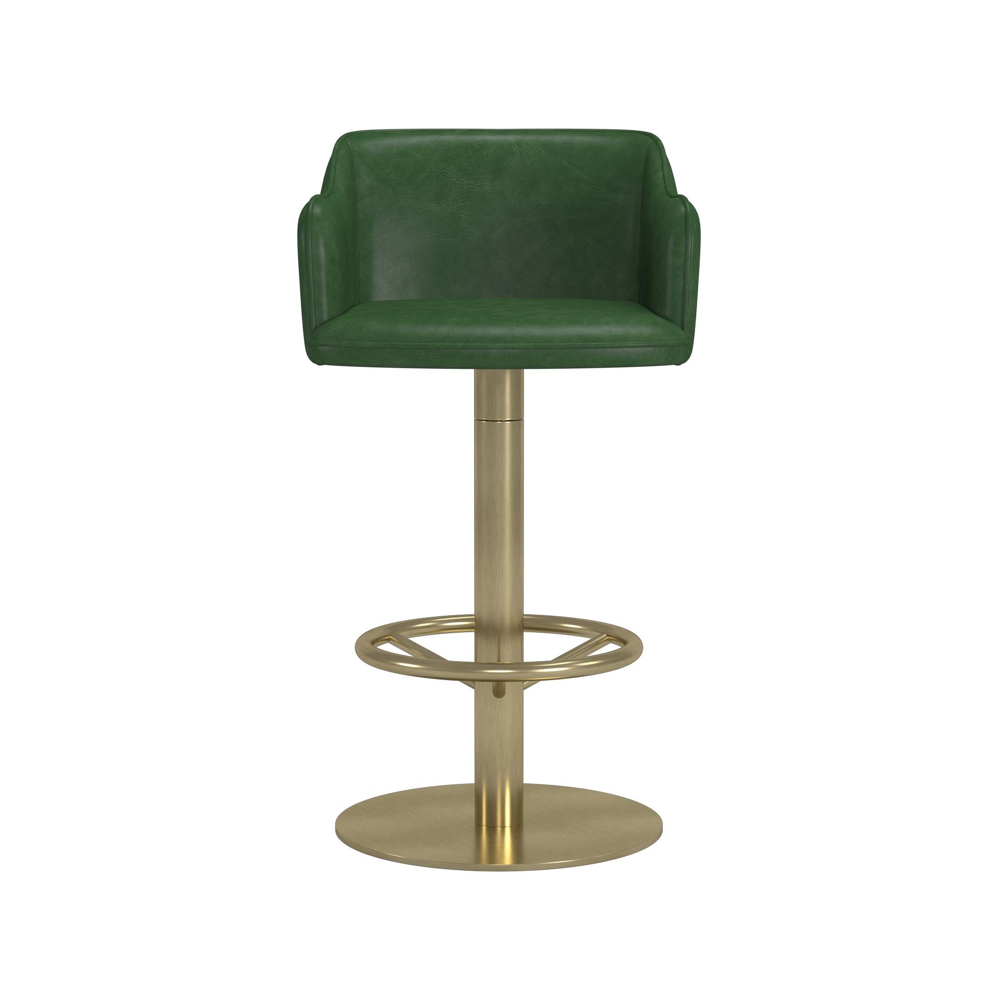 Harding Upholstered Pedestal Counter  & Bar Stool