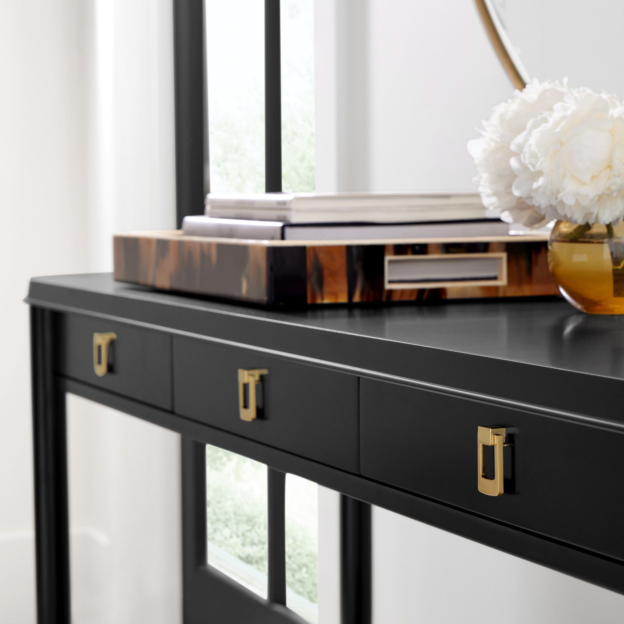 Lacourte 3-Drawer Console (61