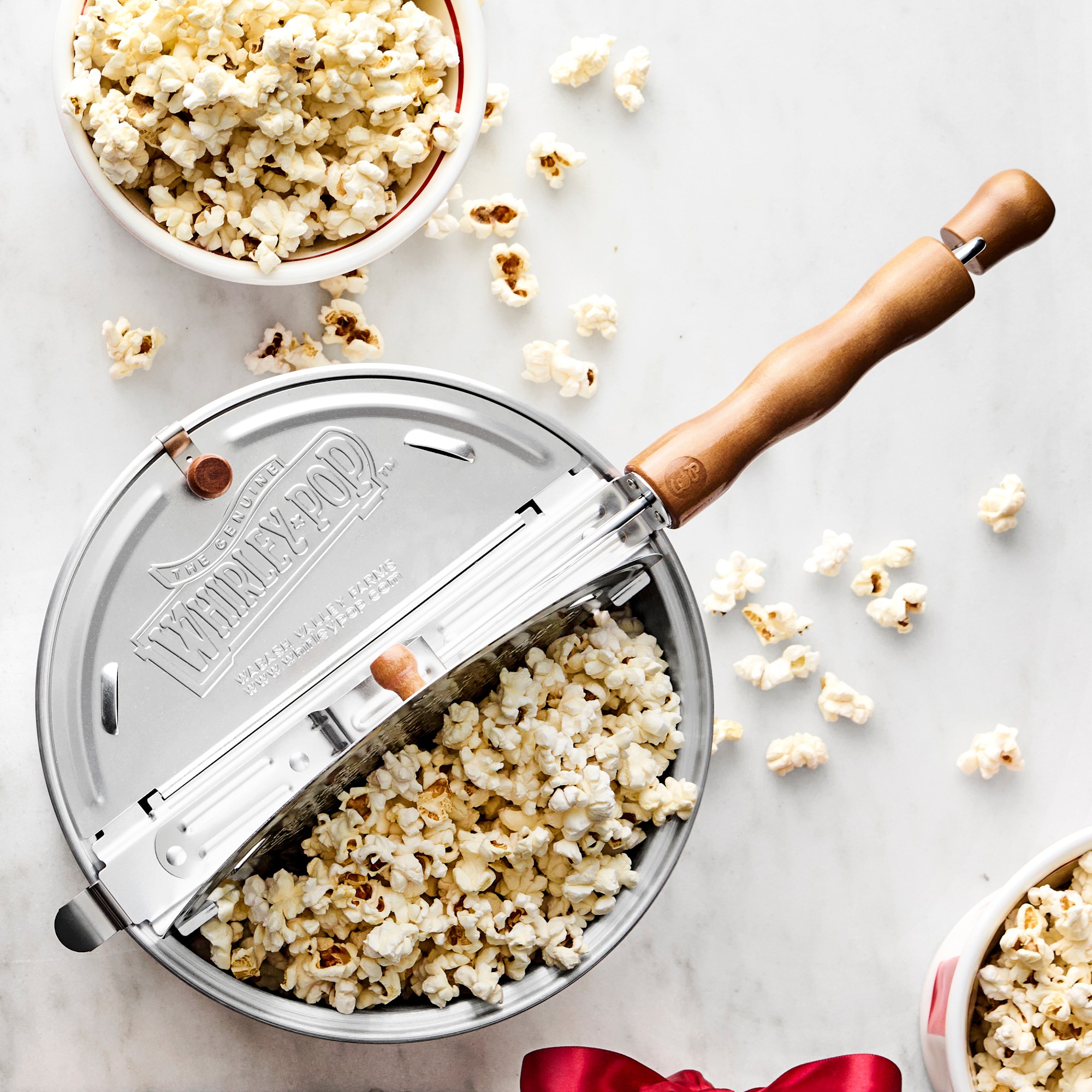 Whirley Pop Metal Gears Popcorn Maker Gift Set