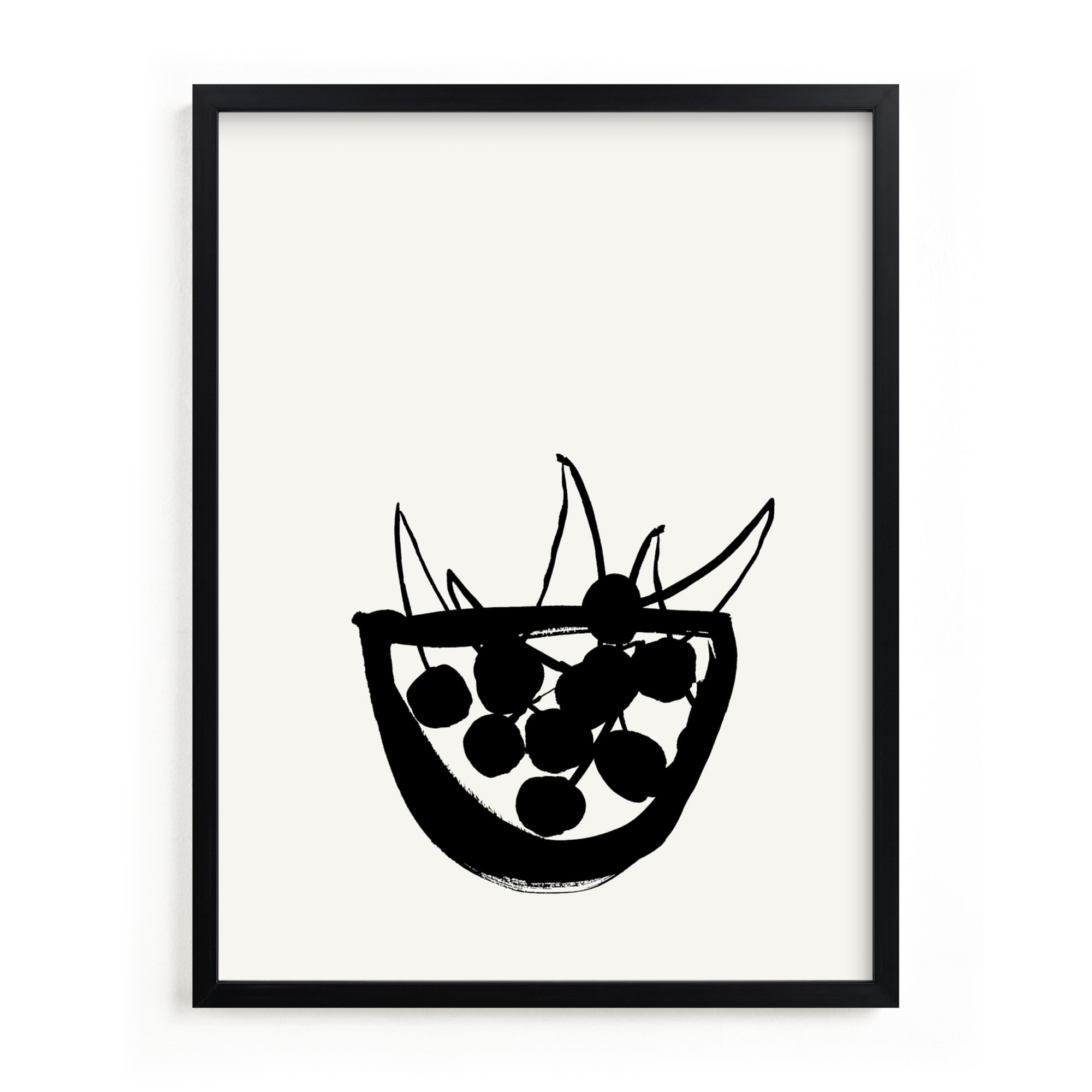 Life is a Bowl of Cherries Limited Edition Kitchen Art by Minted