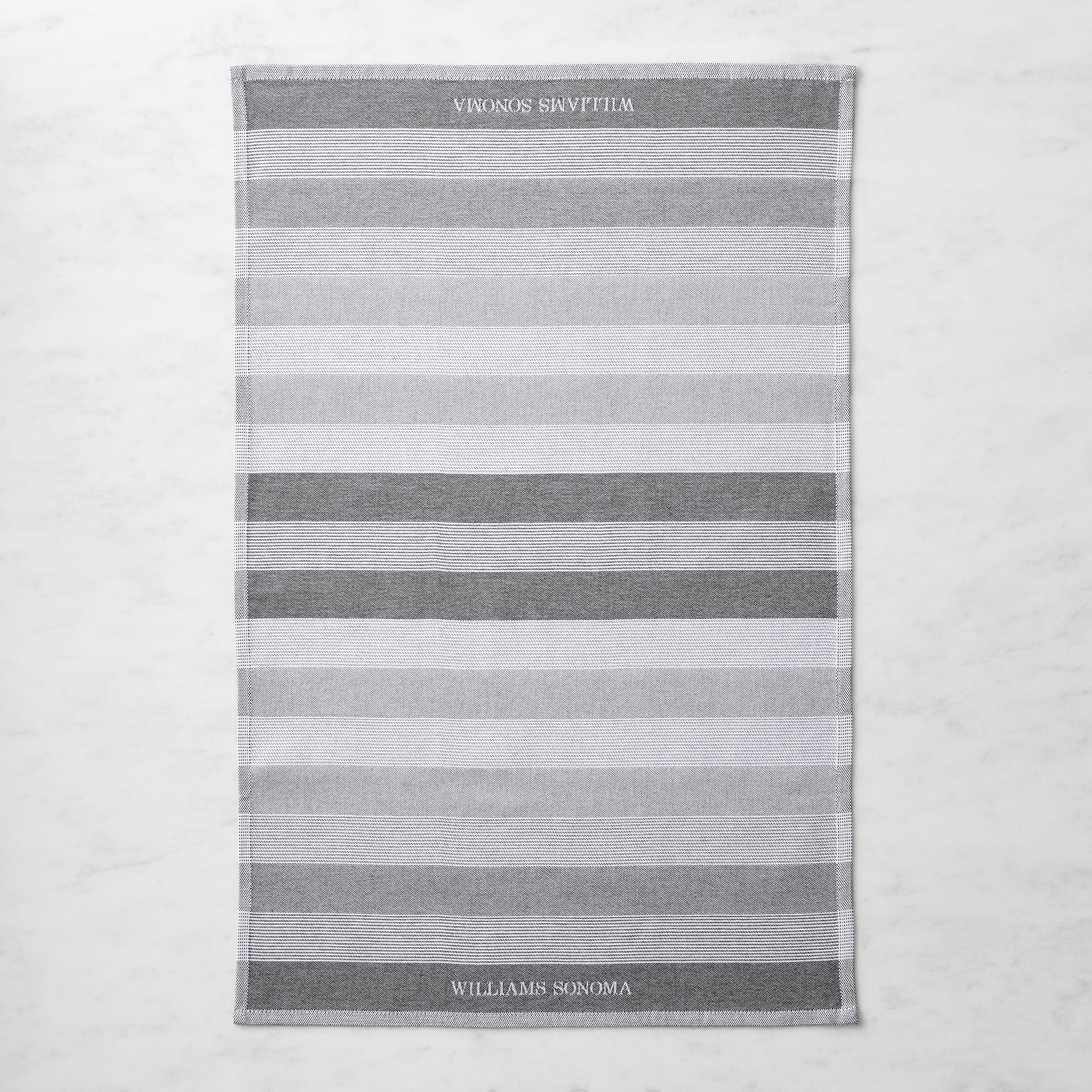 Williams Sonoma Logo Stripe Towels, Set of 4