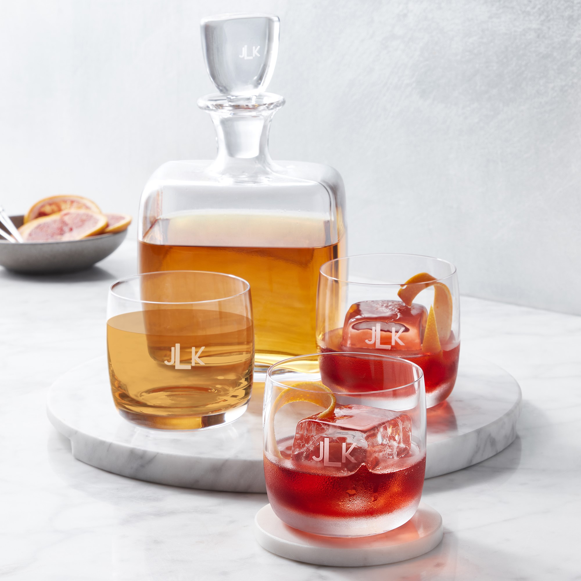 Williams Sonoma Reserve Double Old-Fashioned Glasses