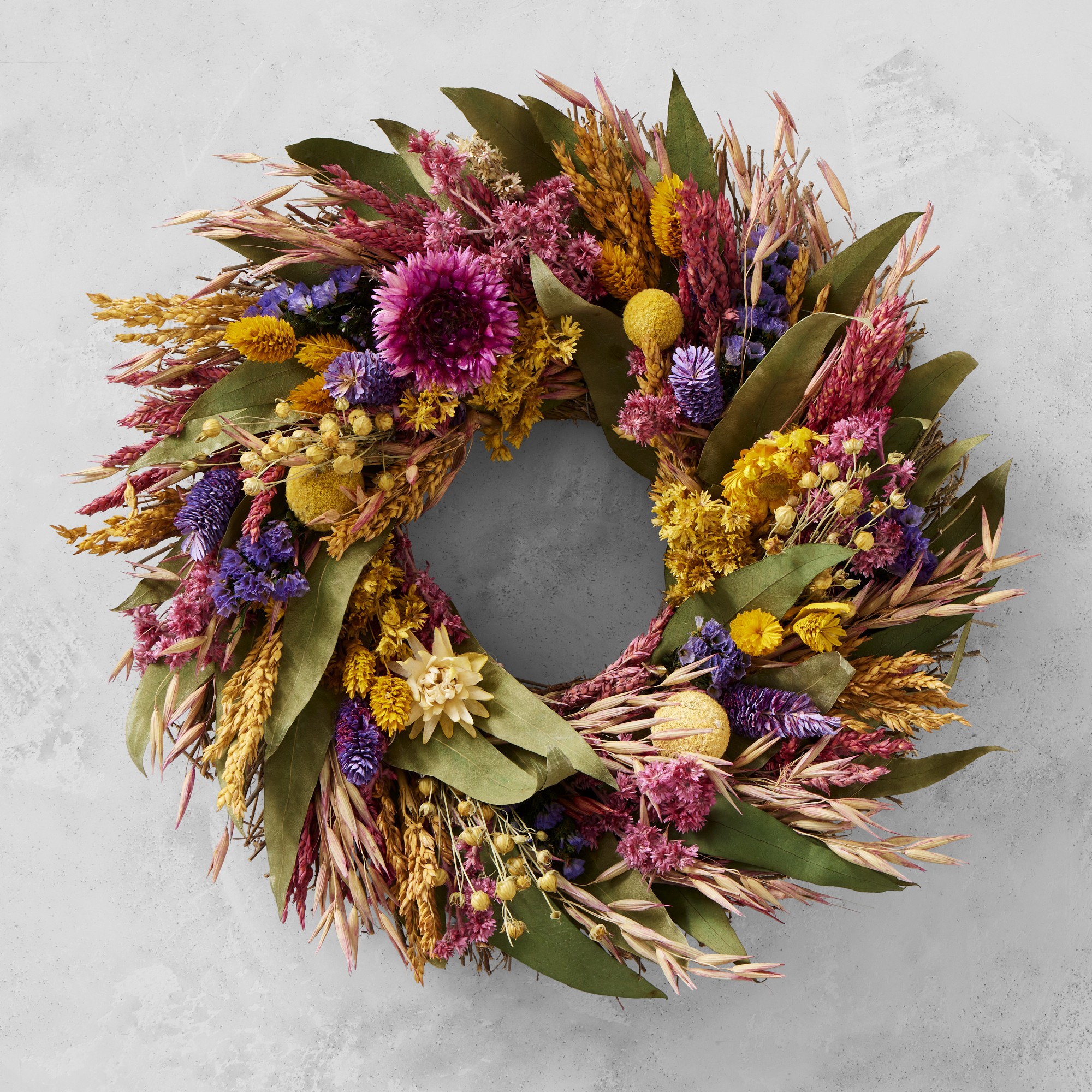 Brilliant Summer Live Wreath