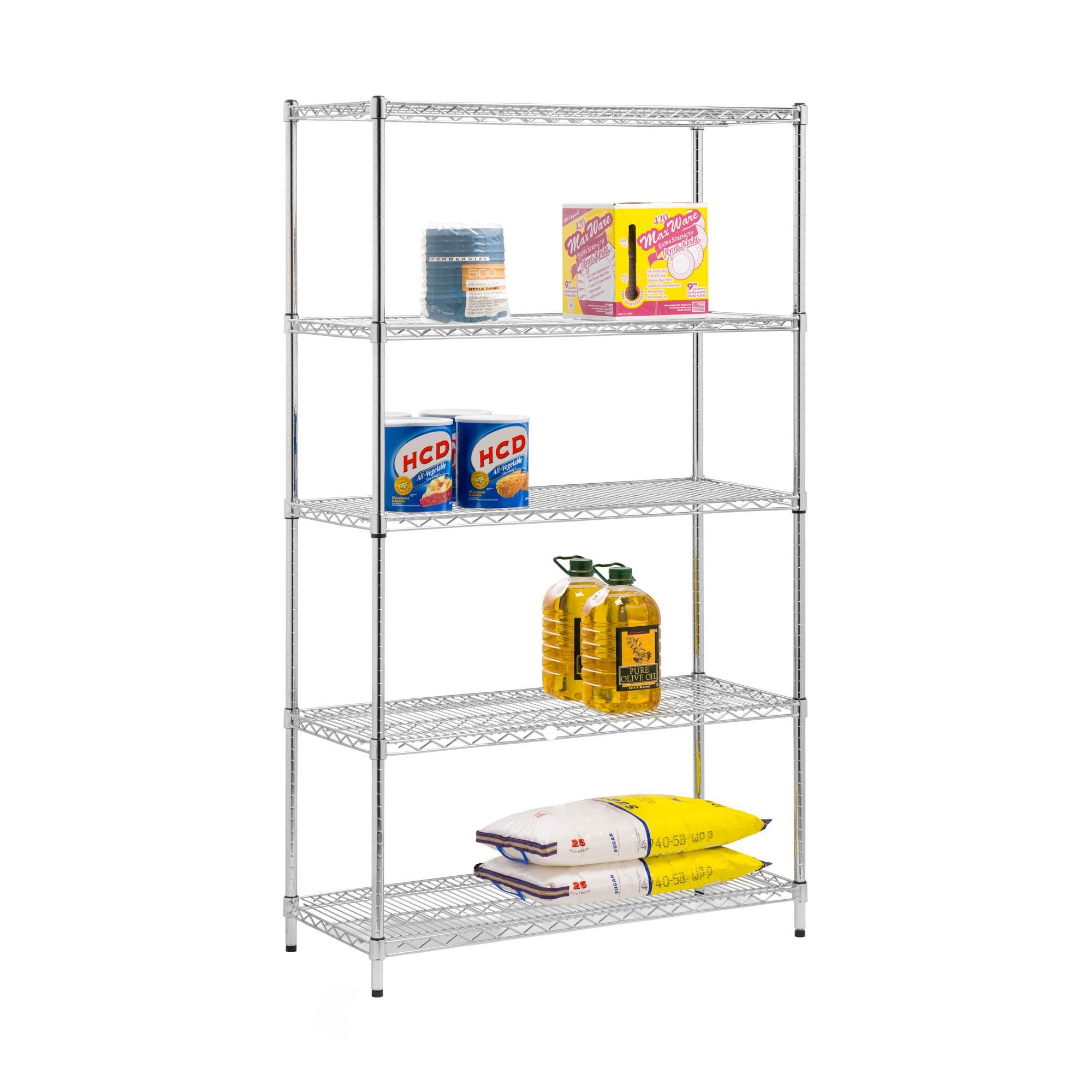 Heavy-Duty Adjustable Storage Shelving