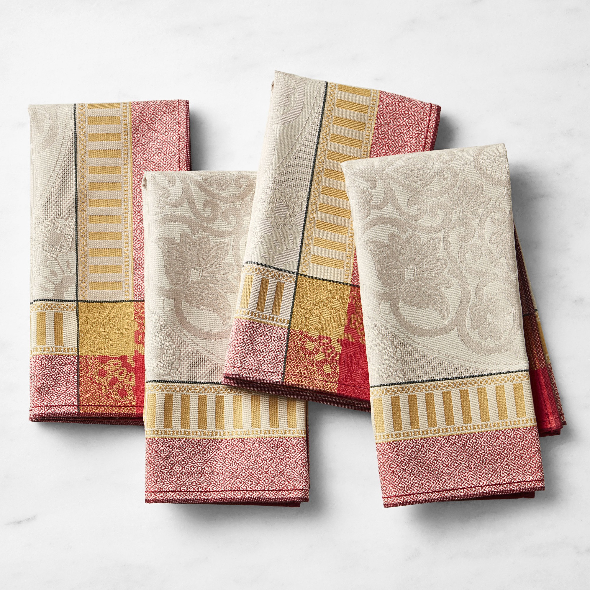 Jacquard Malta Napkins, Set of 4
