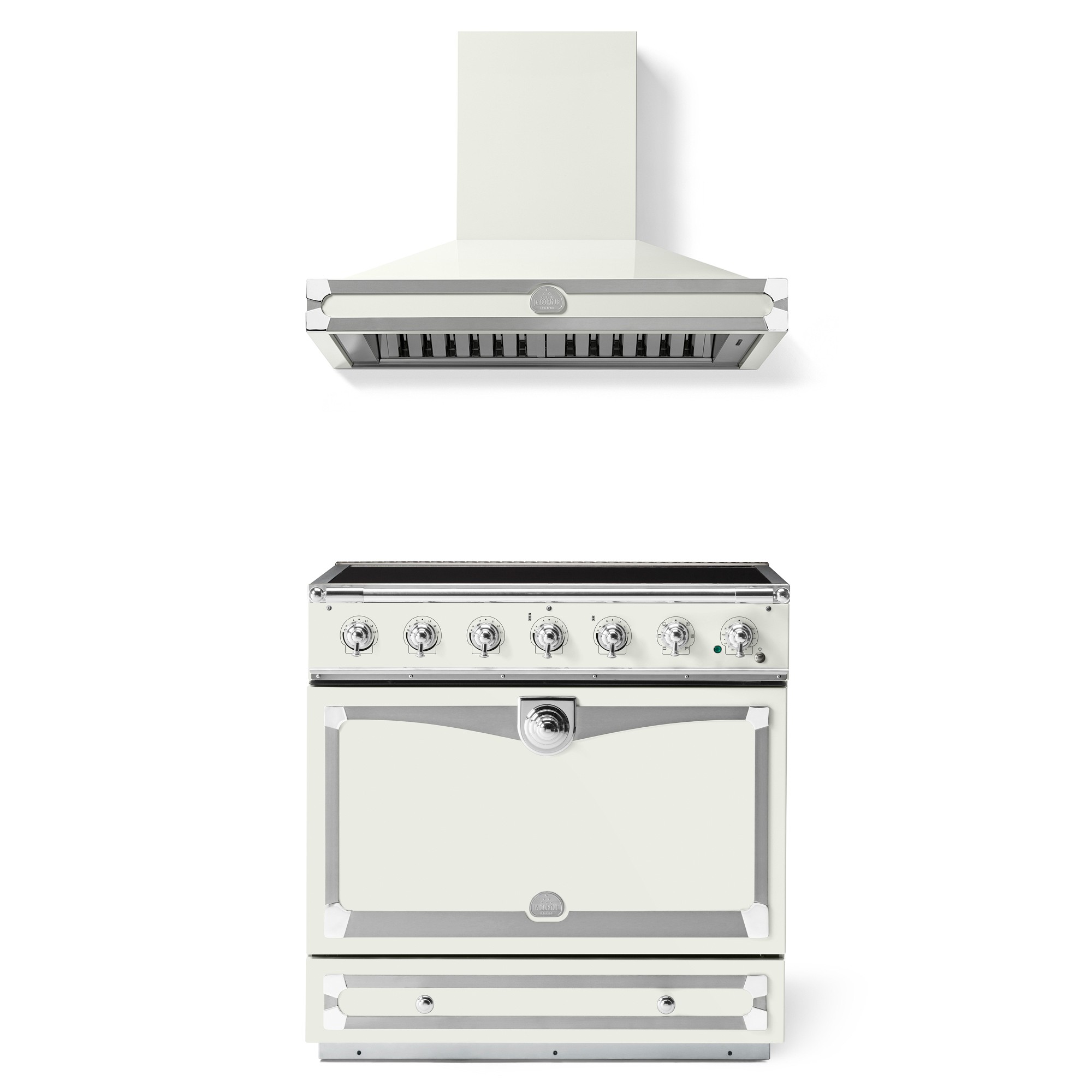 La Cornue CornuFé 90 Albertine Induction Range & Hood