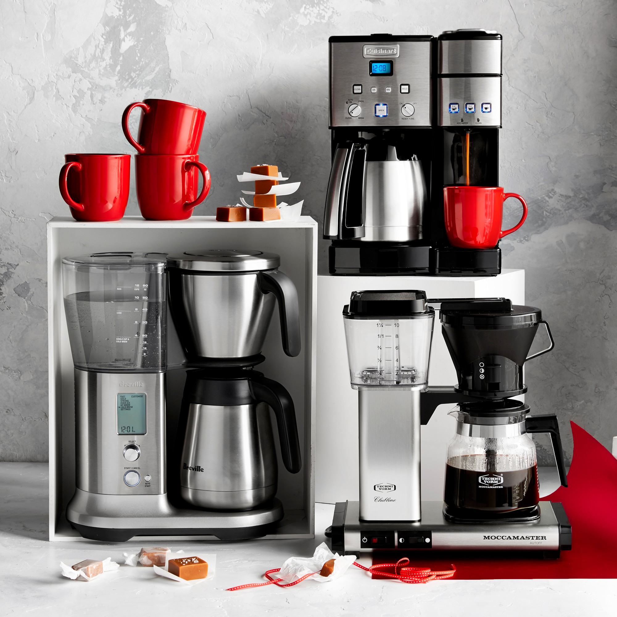 Breville Precision Brewer® 12-Cup Drip Coffee Maker with Glass Carafe