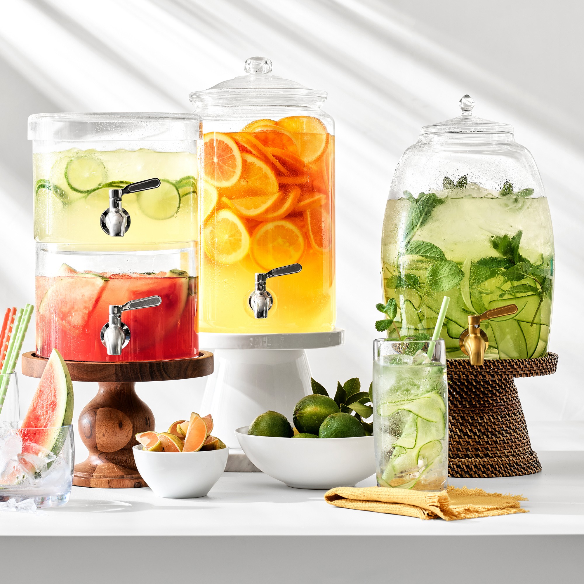Glass Beverage Dispenser