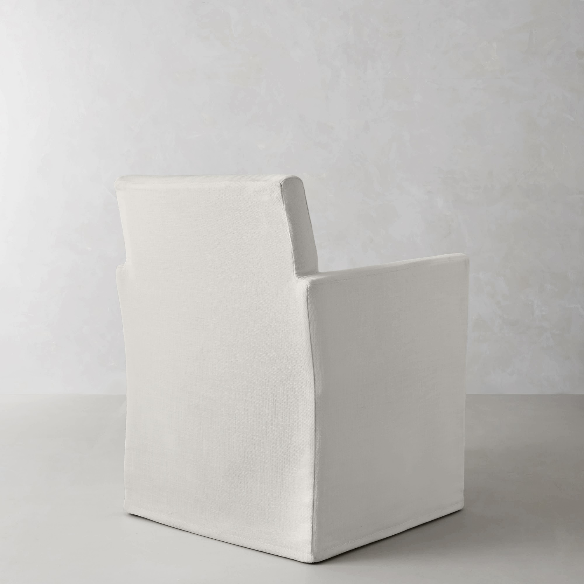 Laguna Slipcovered Dining Armchair