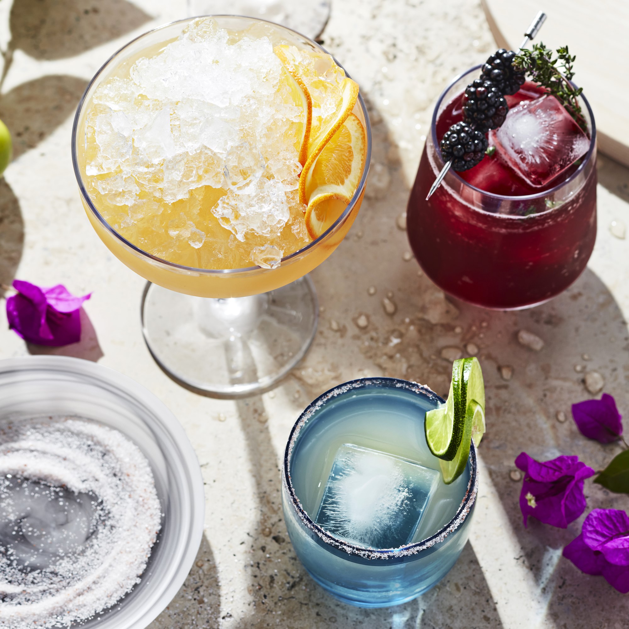 DuraClear® Tritan Outdoor Margarita Glasses, Set of 6