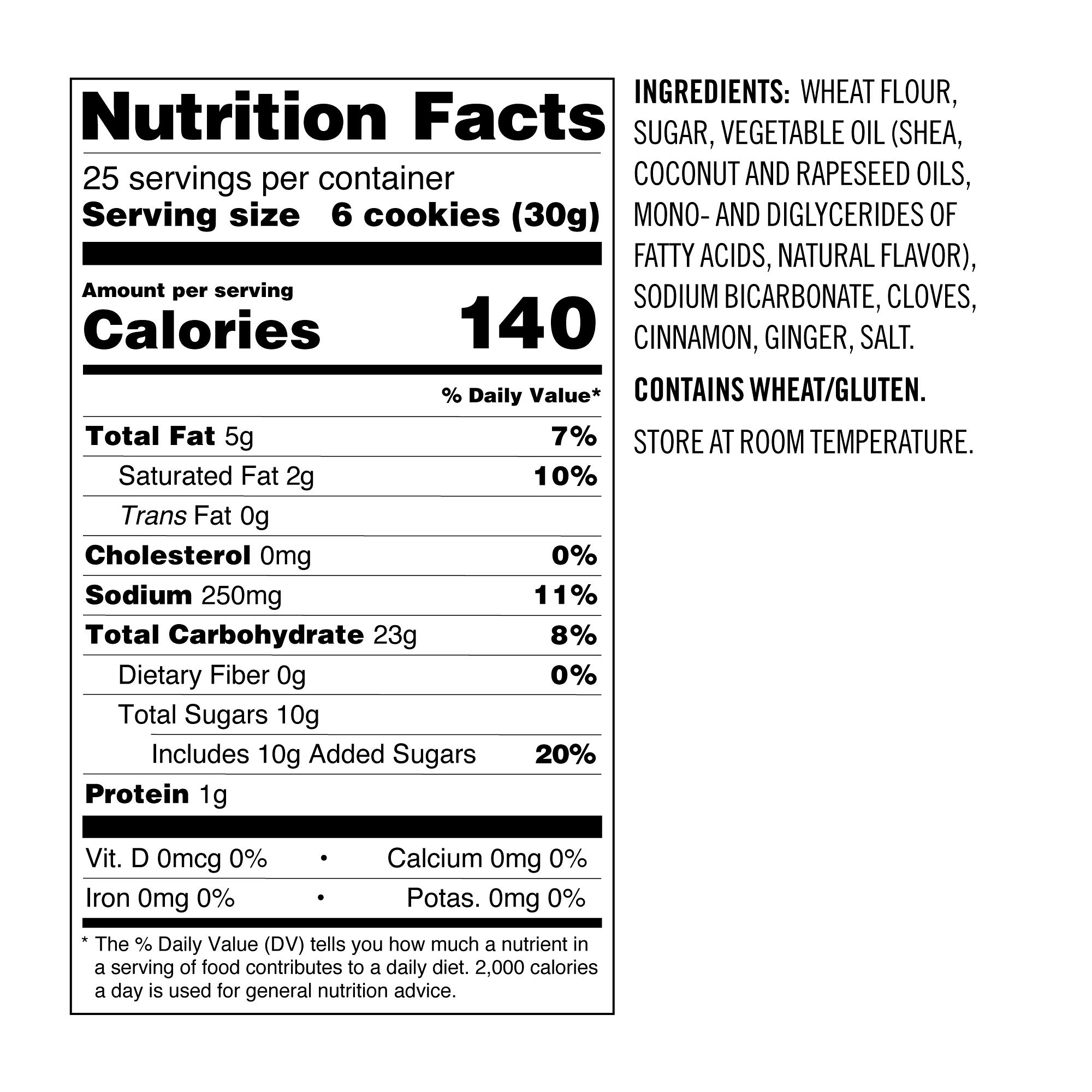 Williams Sonoma Ginger Spice Cookie Tin