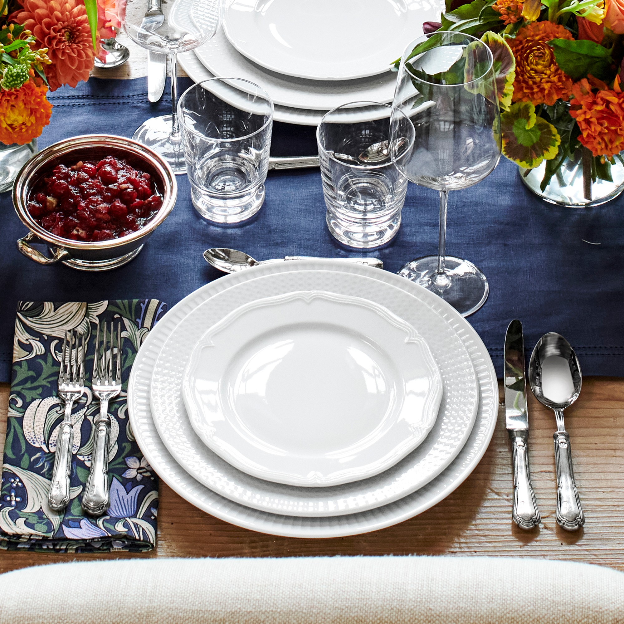 Heirloom Silver Footed Condiment Bowl