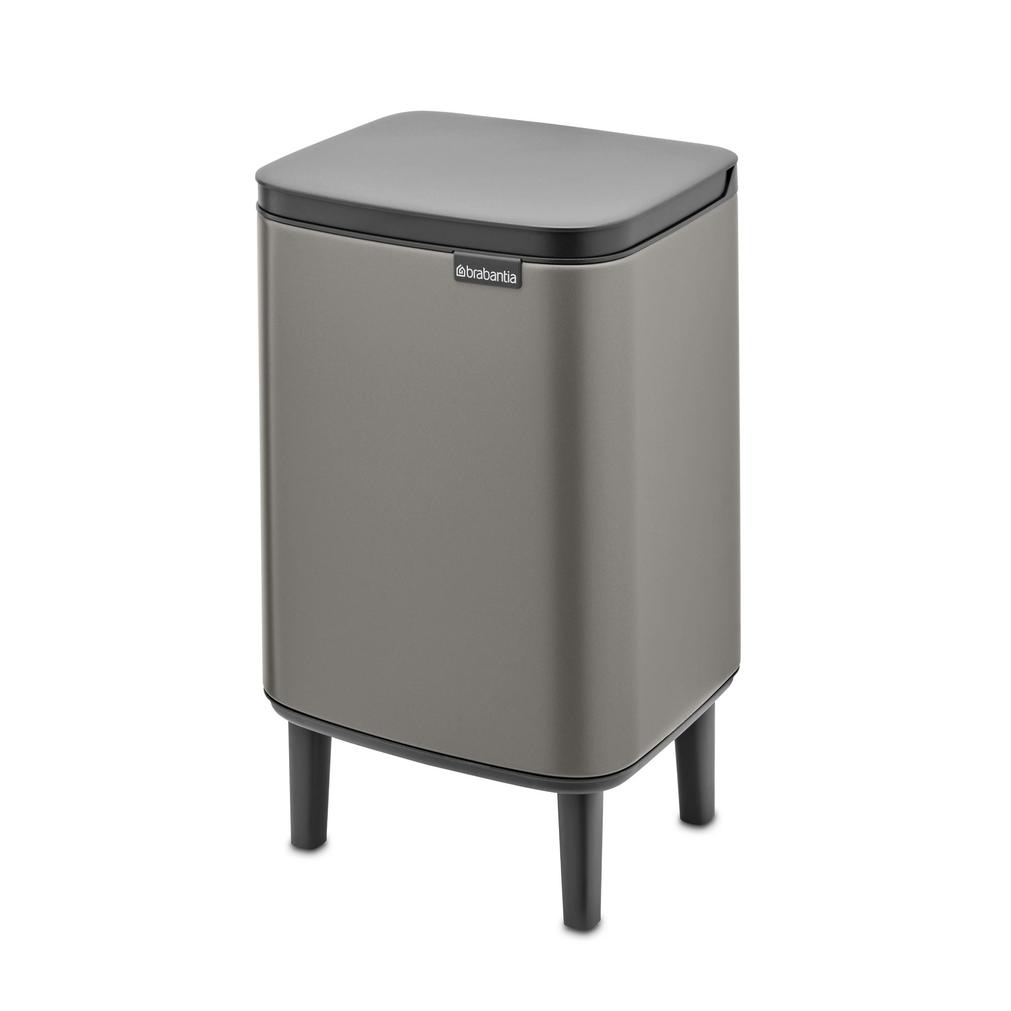 Brabantia Bo Hi Single Compartment Trash Can, 1.8-Gallon