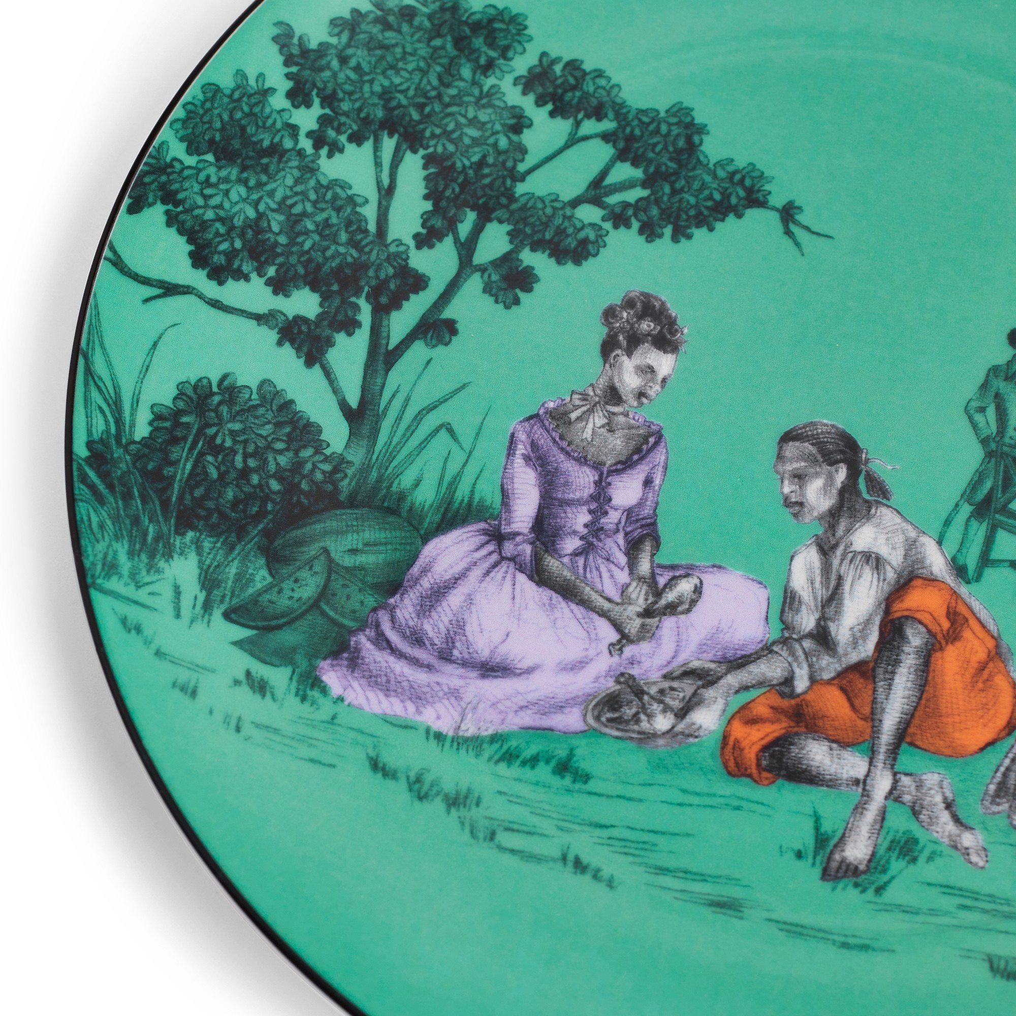 Wedgwood x Sheila Bridges Accent Plates