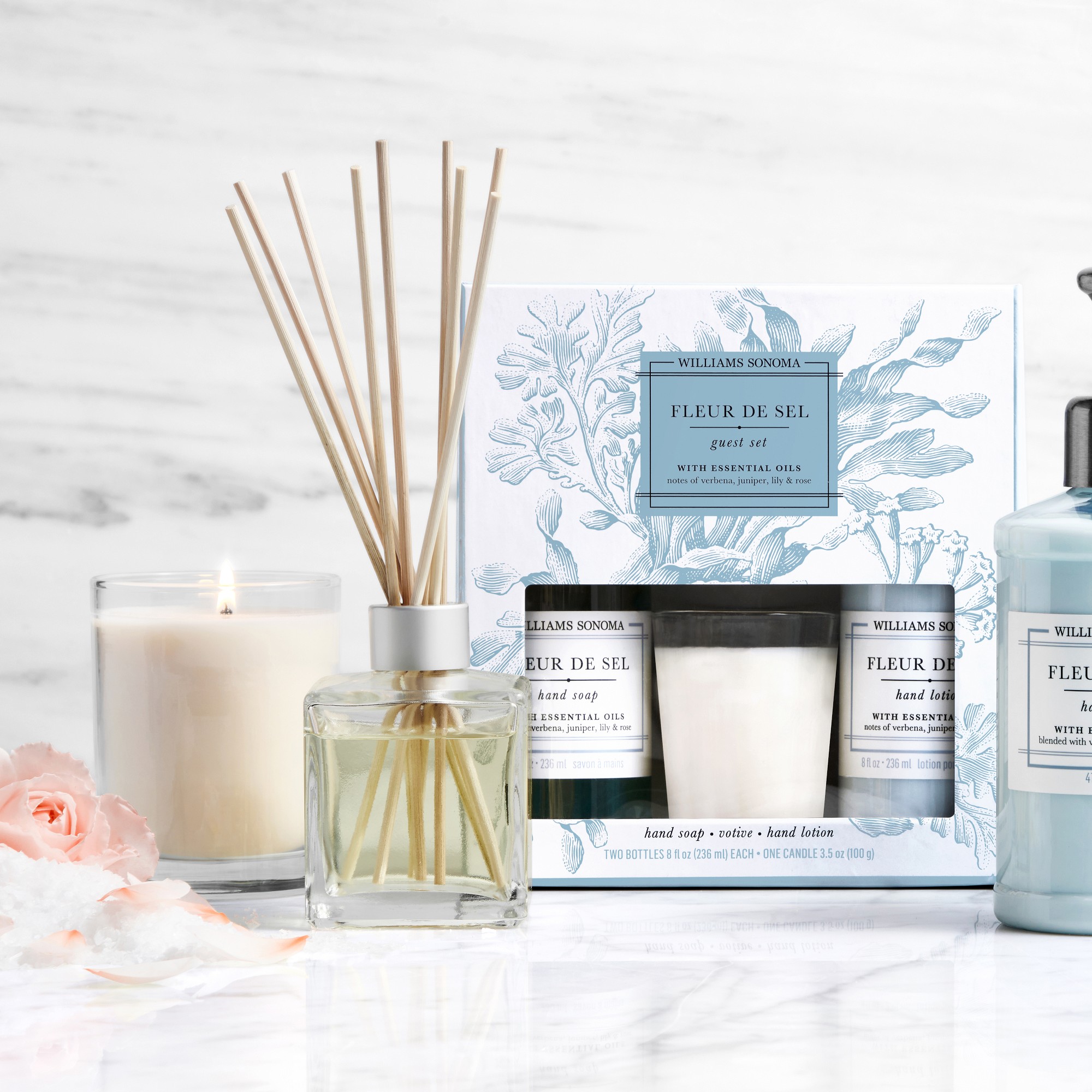 Williams Sonoma Fleur De Sel Essential Oils Collection