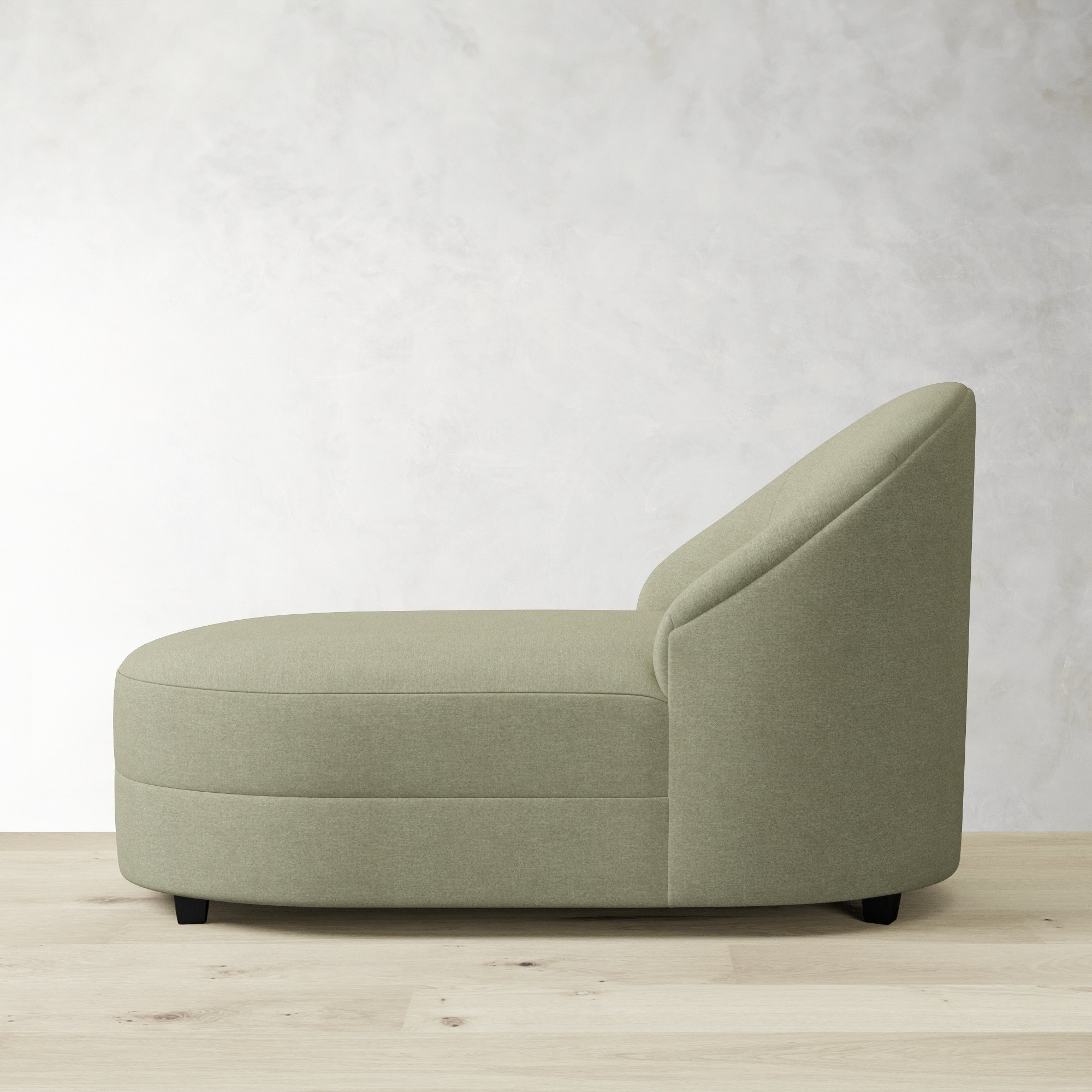 Capri Upholstered Stand Alone Chaise (60