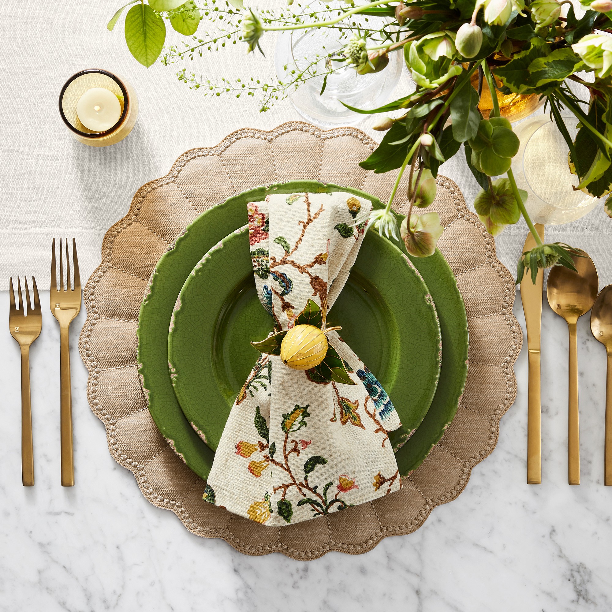 Provencal Floral Napkins, Set of 4