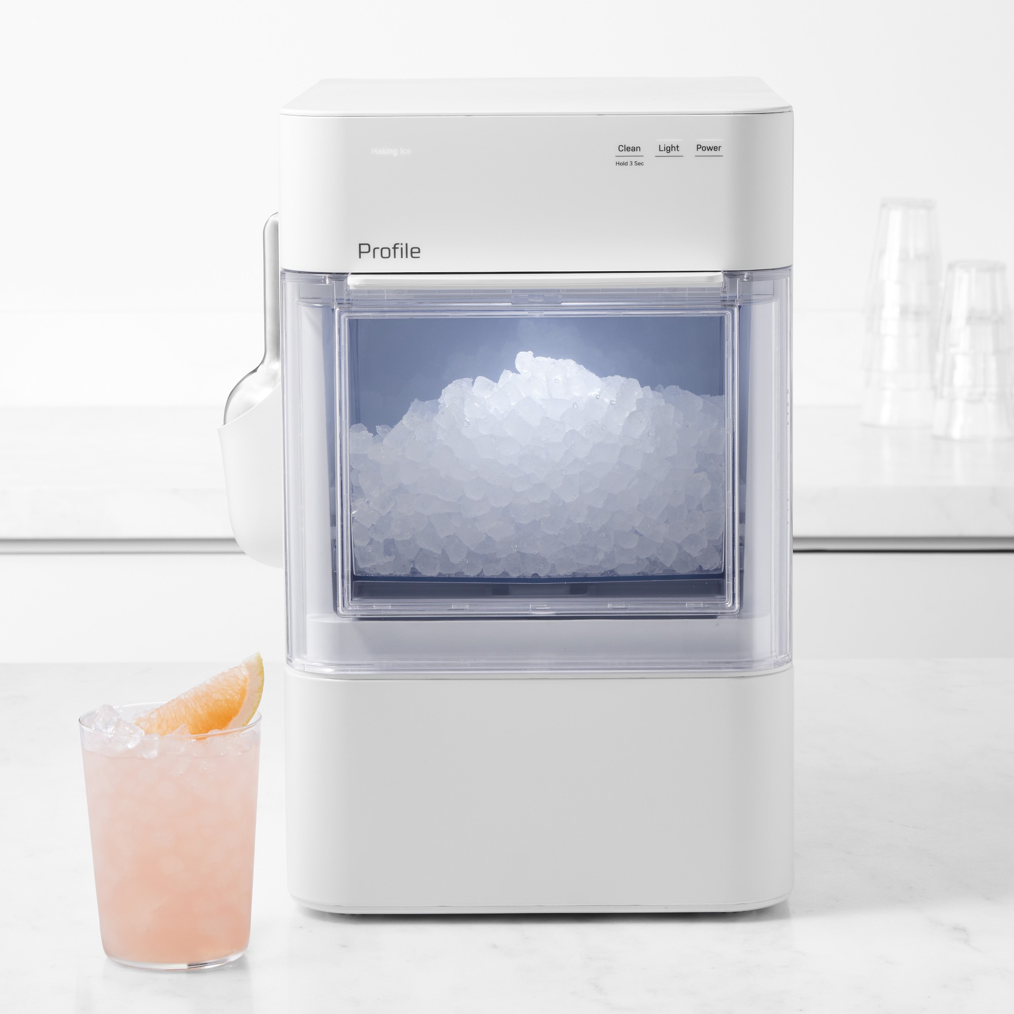 GE Profile™ Opal™ 2.0 Ultra Nugget Ice Maker with Scale Inhibiting Filter
