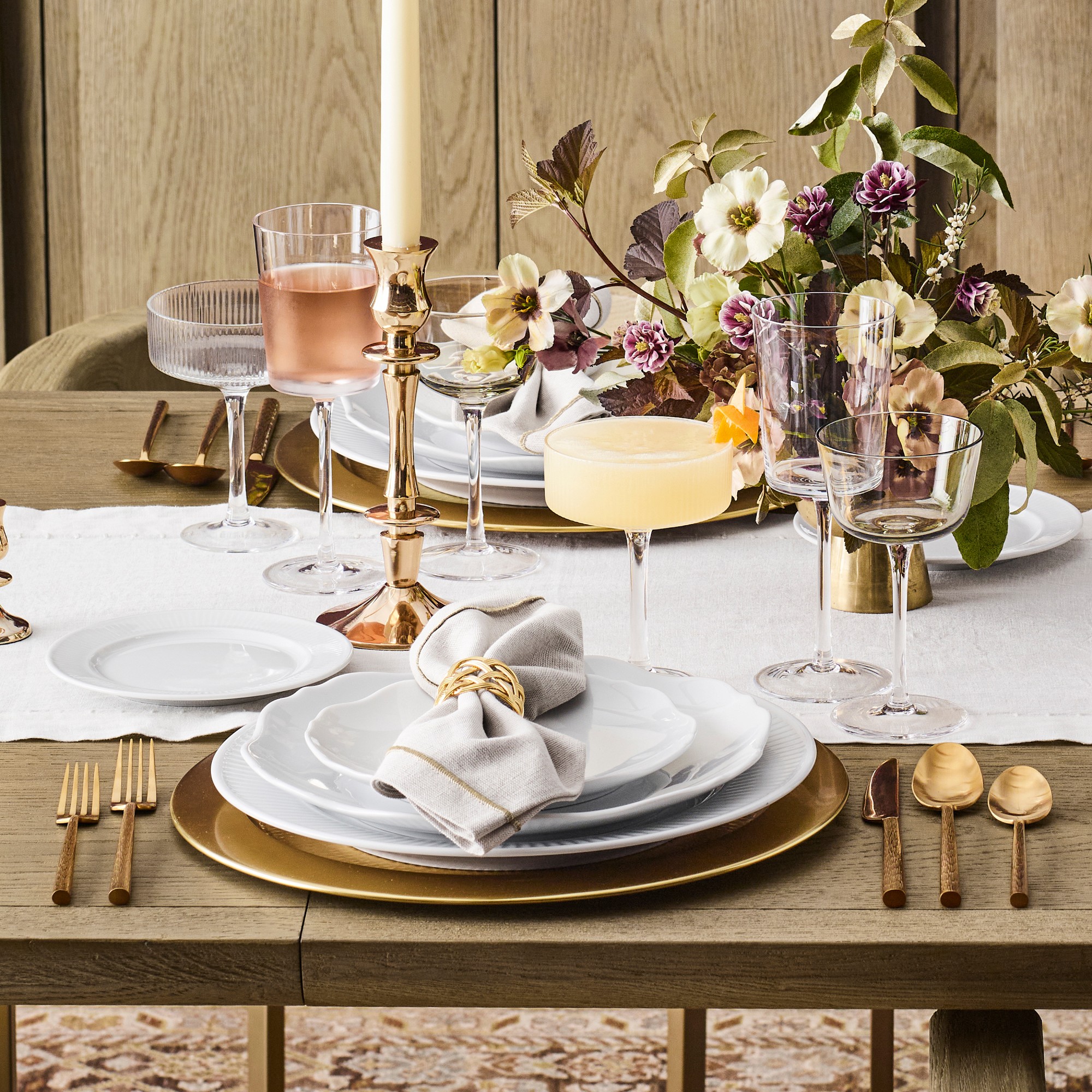 Pillivuyt Chantal Porcelain Dinner Plates