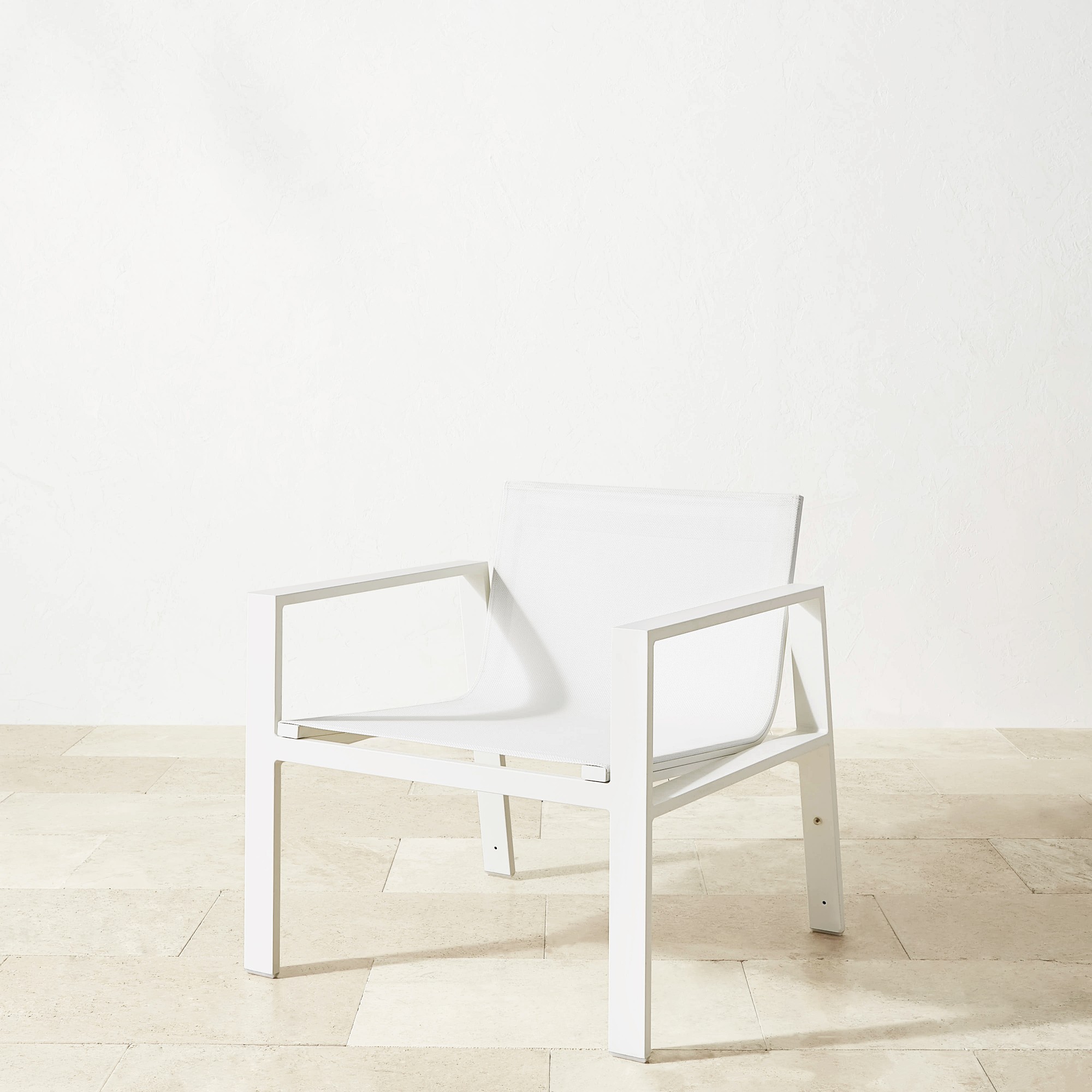 Santa Barbara Outdoor Metal Club Chair