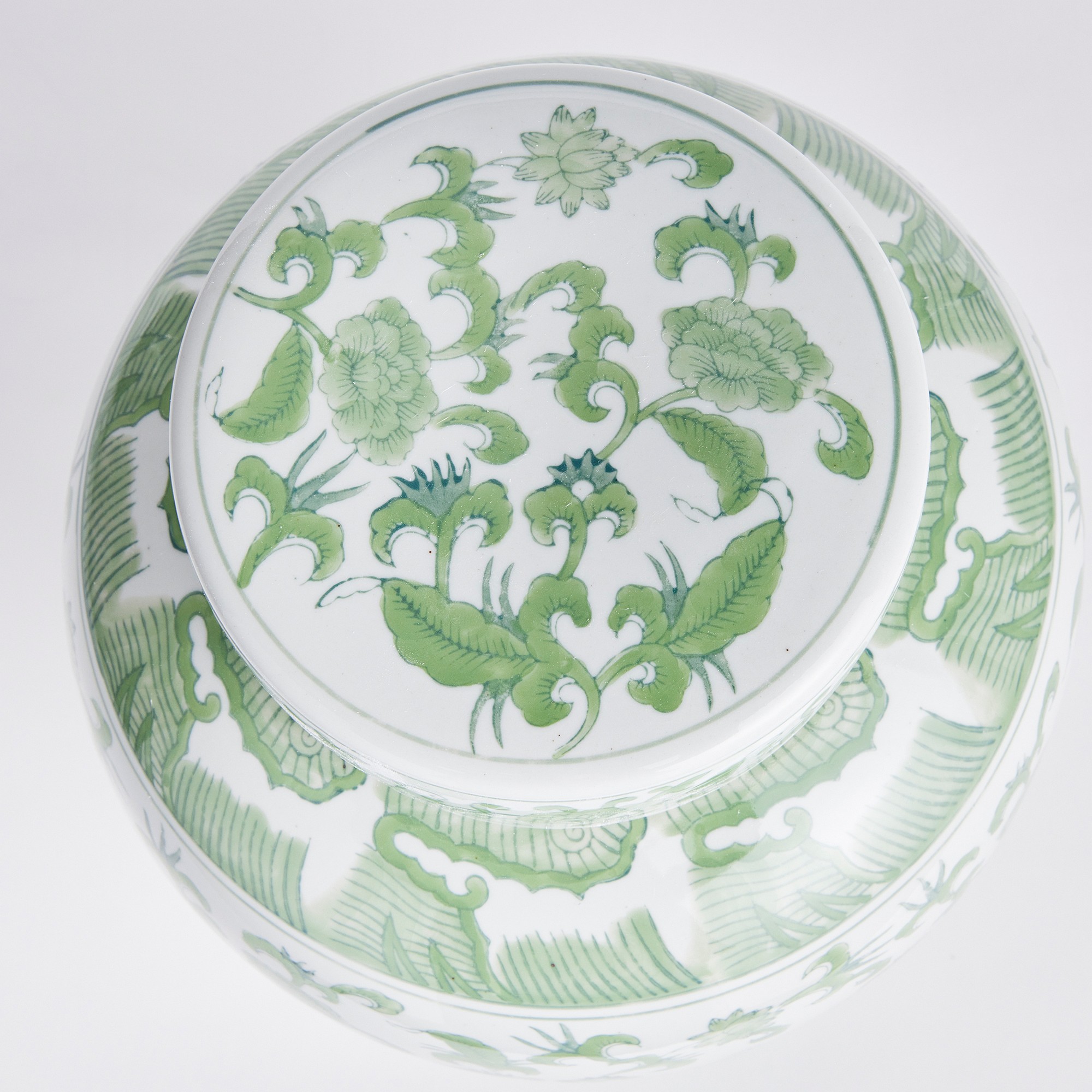 Chinoiserie Lidded Jar
