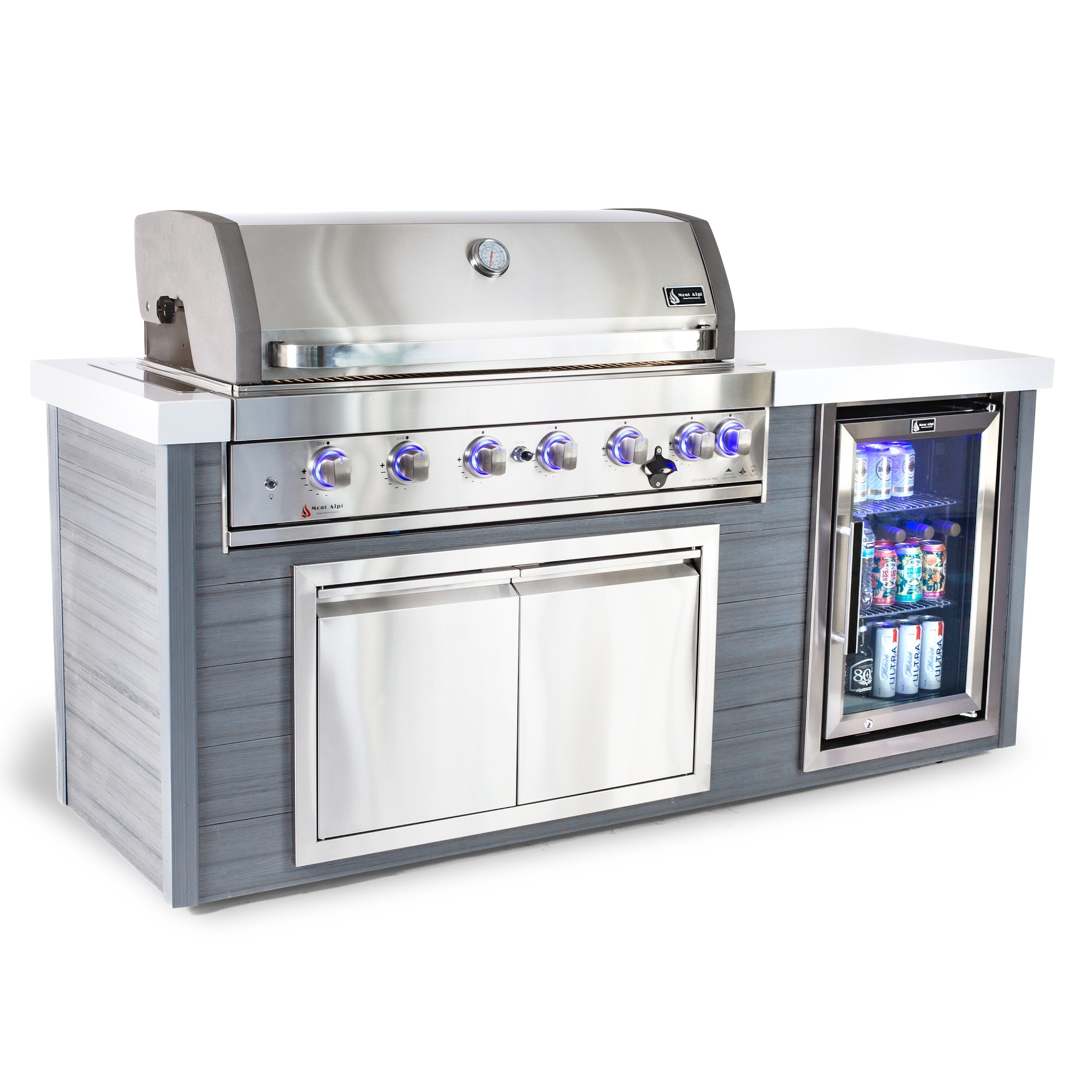 Mont Alpi 6-Burner Artwood Island