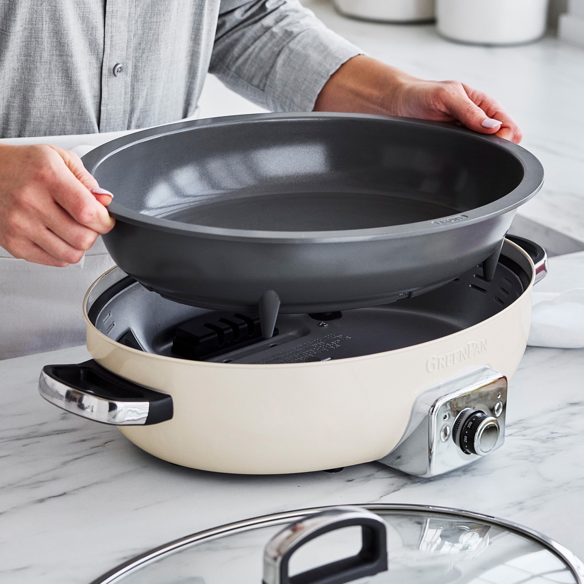 GreenPan™ Elite Ceramic Nonstick Electric Everyday Skillet