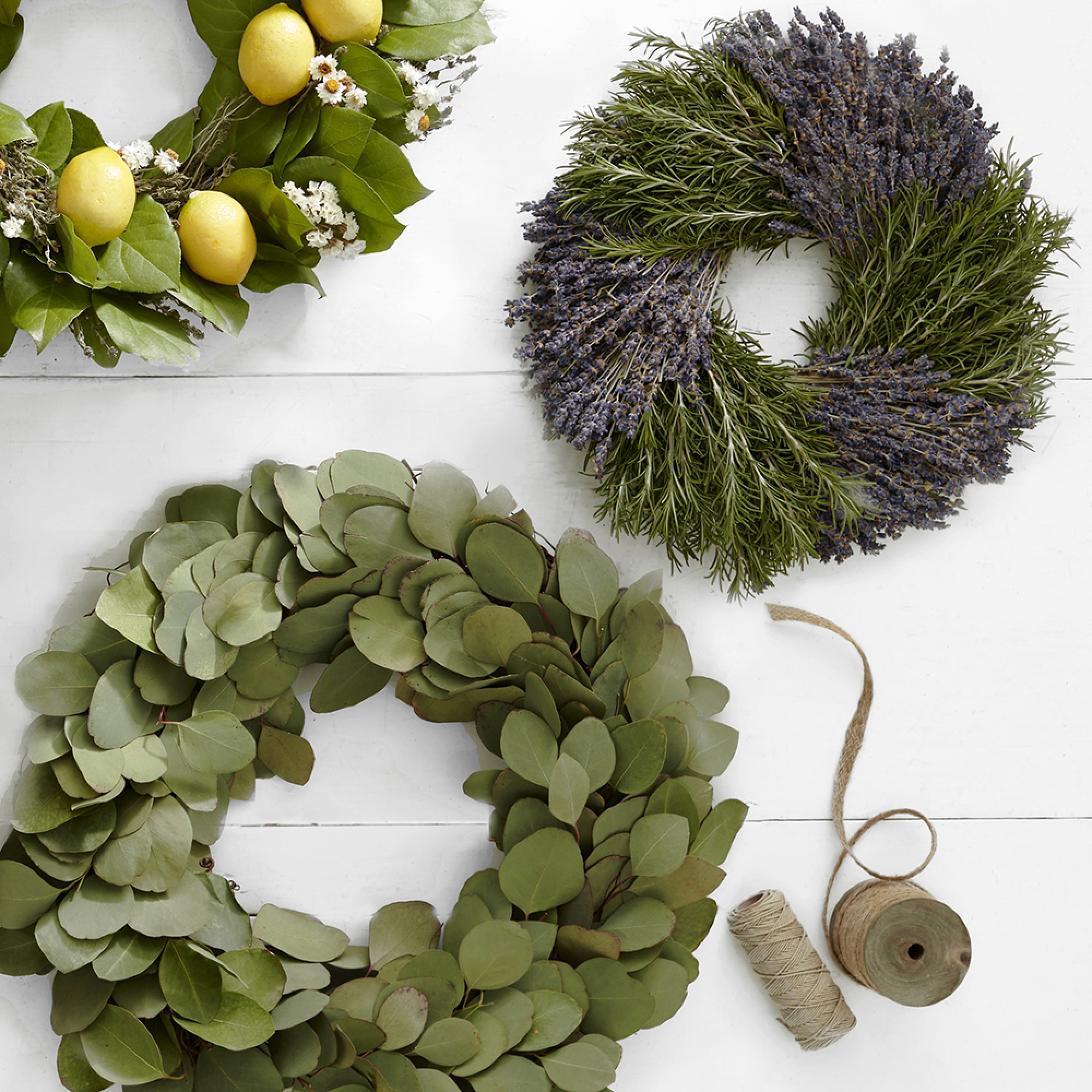 Rosemary & Lavender Live Wreath, 14