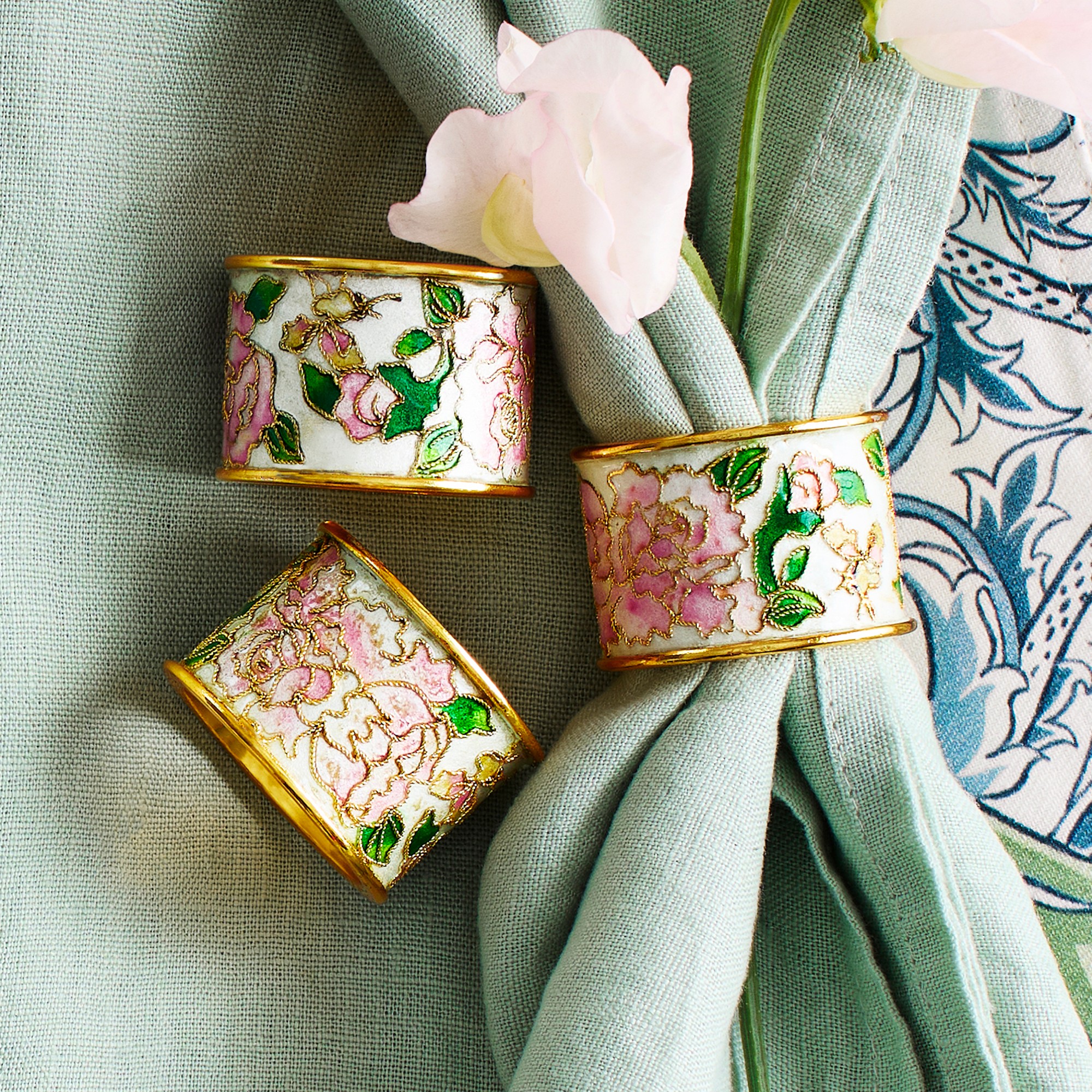 Italian Washed Linen Napkins, Set of 4