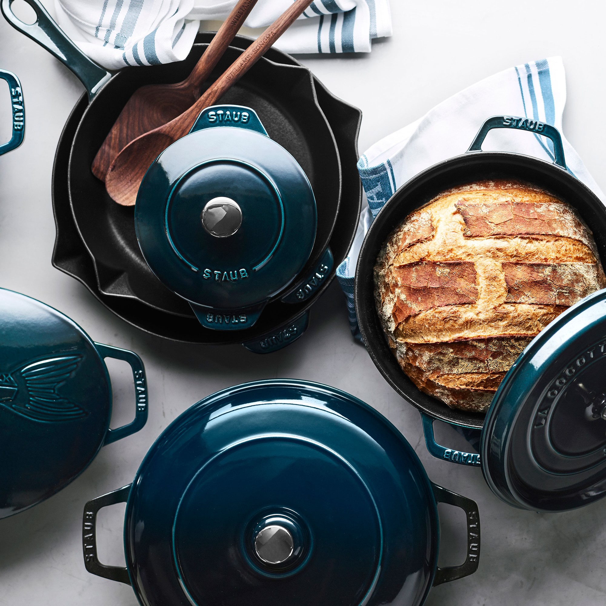 Staub Enameled Cast Iron Fry Pan