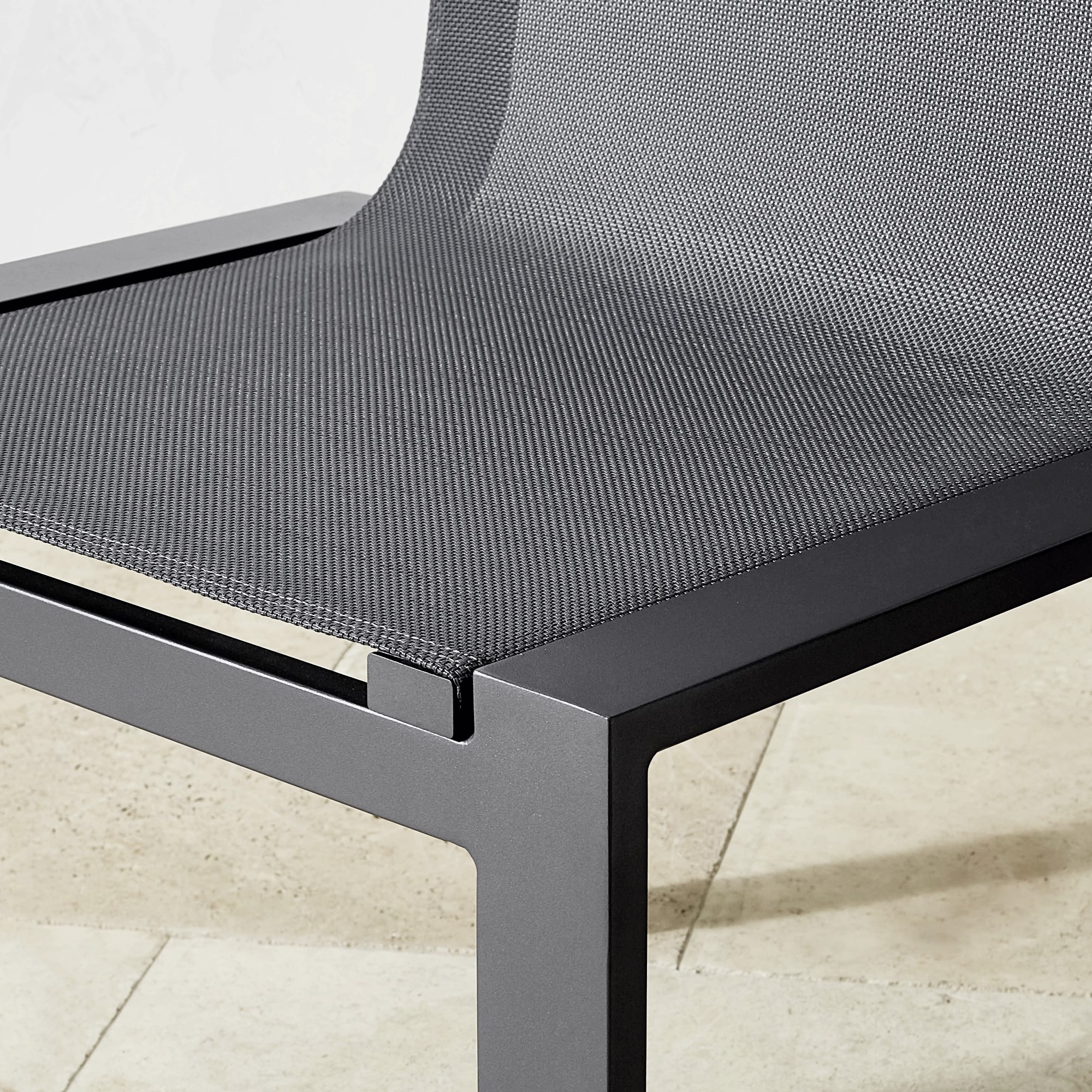 Santa Barbara Outdoor Metal Dining Side Chair