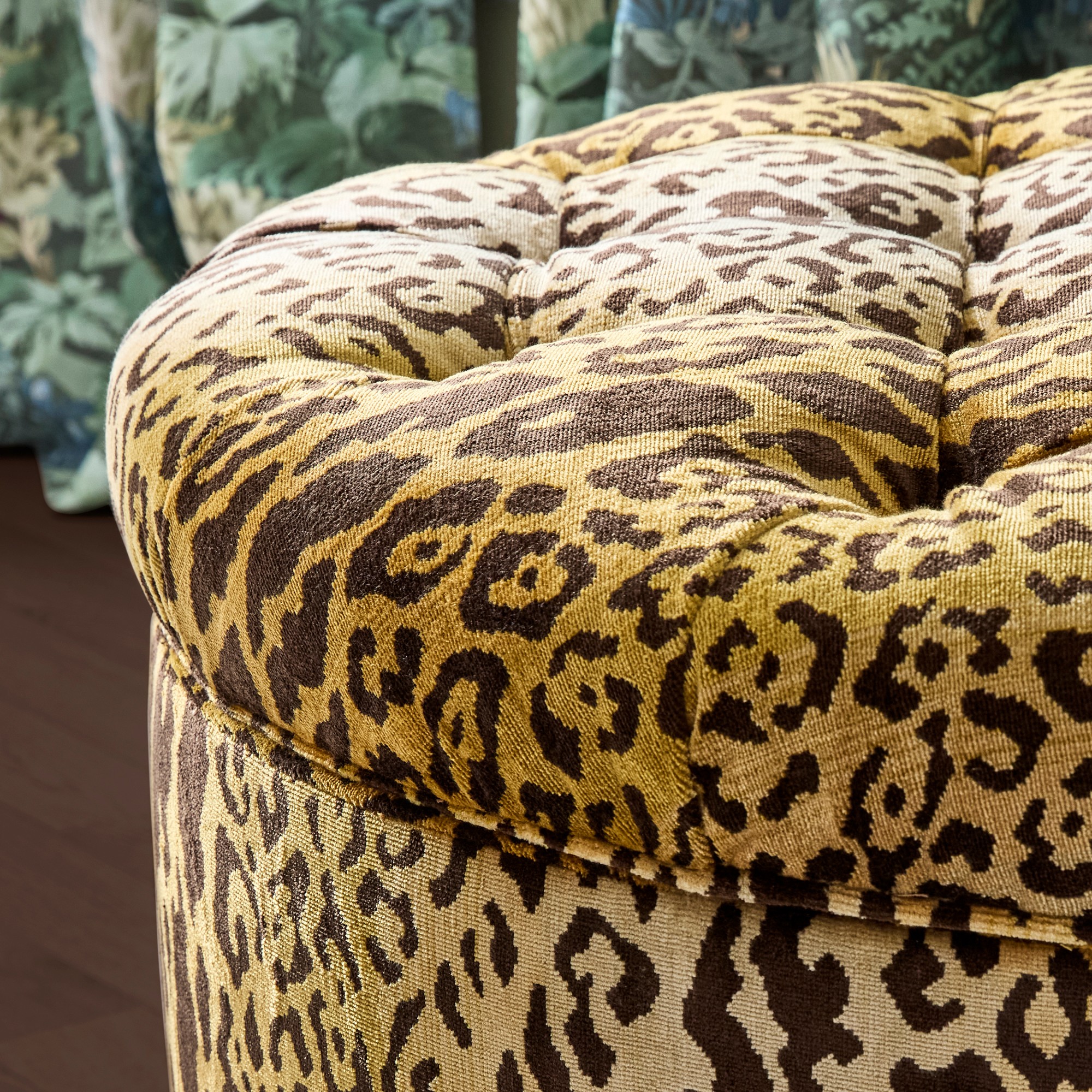 Soho Tufted Round Storage Ottoman (36